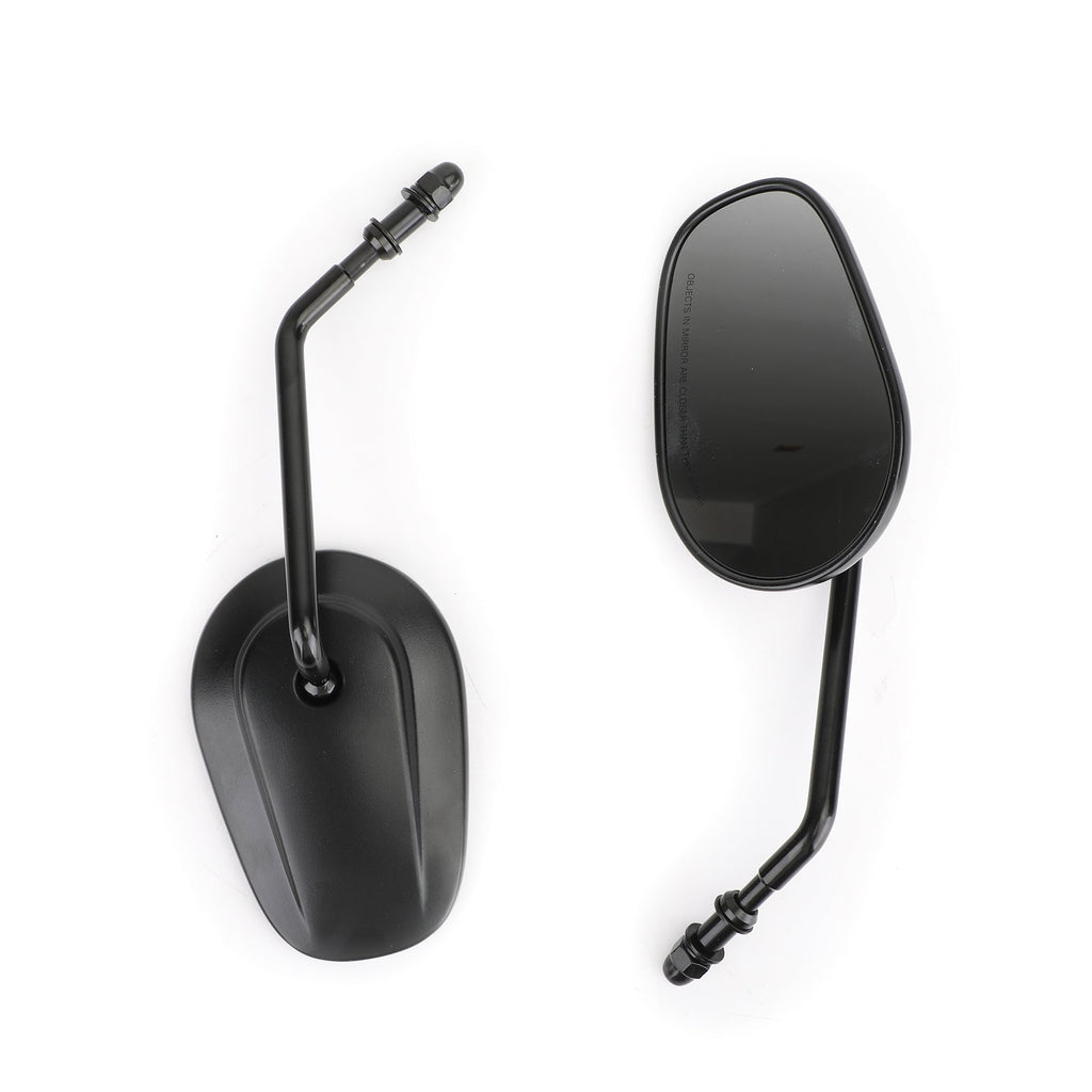 Rear View Mirrors Pair For Harley Street Glide Softail XL883 XL1200 Road Glide