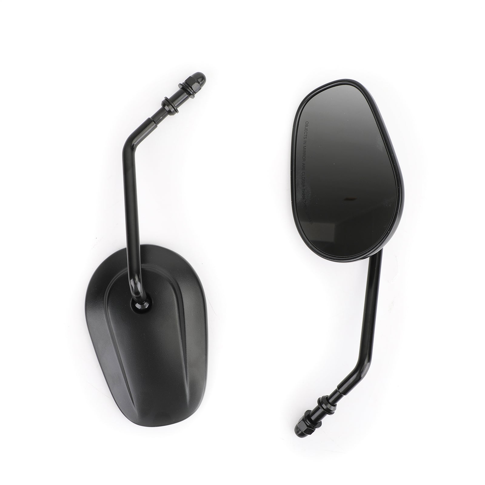 Rear View Mirrors Pair For Harley Street Glide Softail XL883 XL1200 Road Glide