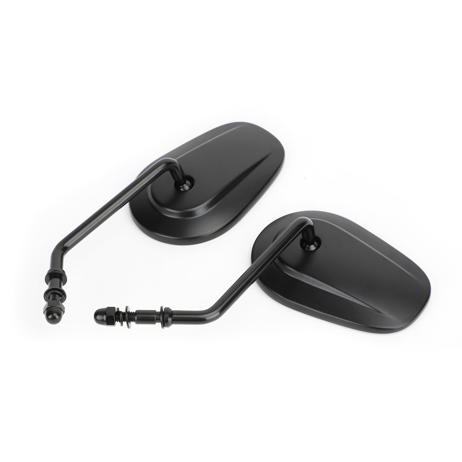 Rear View Mirrors Pair For Harley Street Glide Softail XL883 XL1200 Road Glide