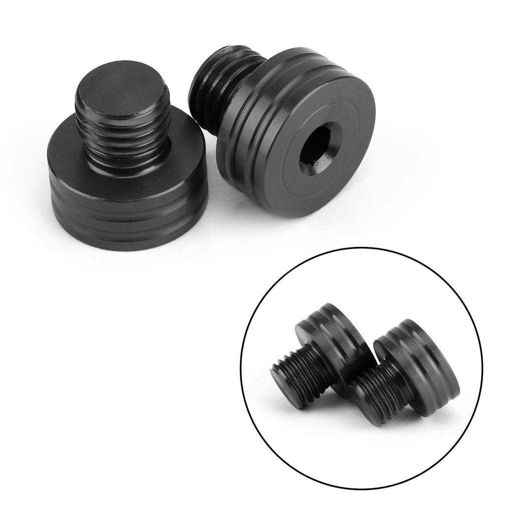 M10x1.25mm Mirror Hole Plugs Screws for Suzuki GSR400 DL650 SV650 GSX-S750 1000