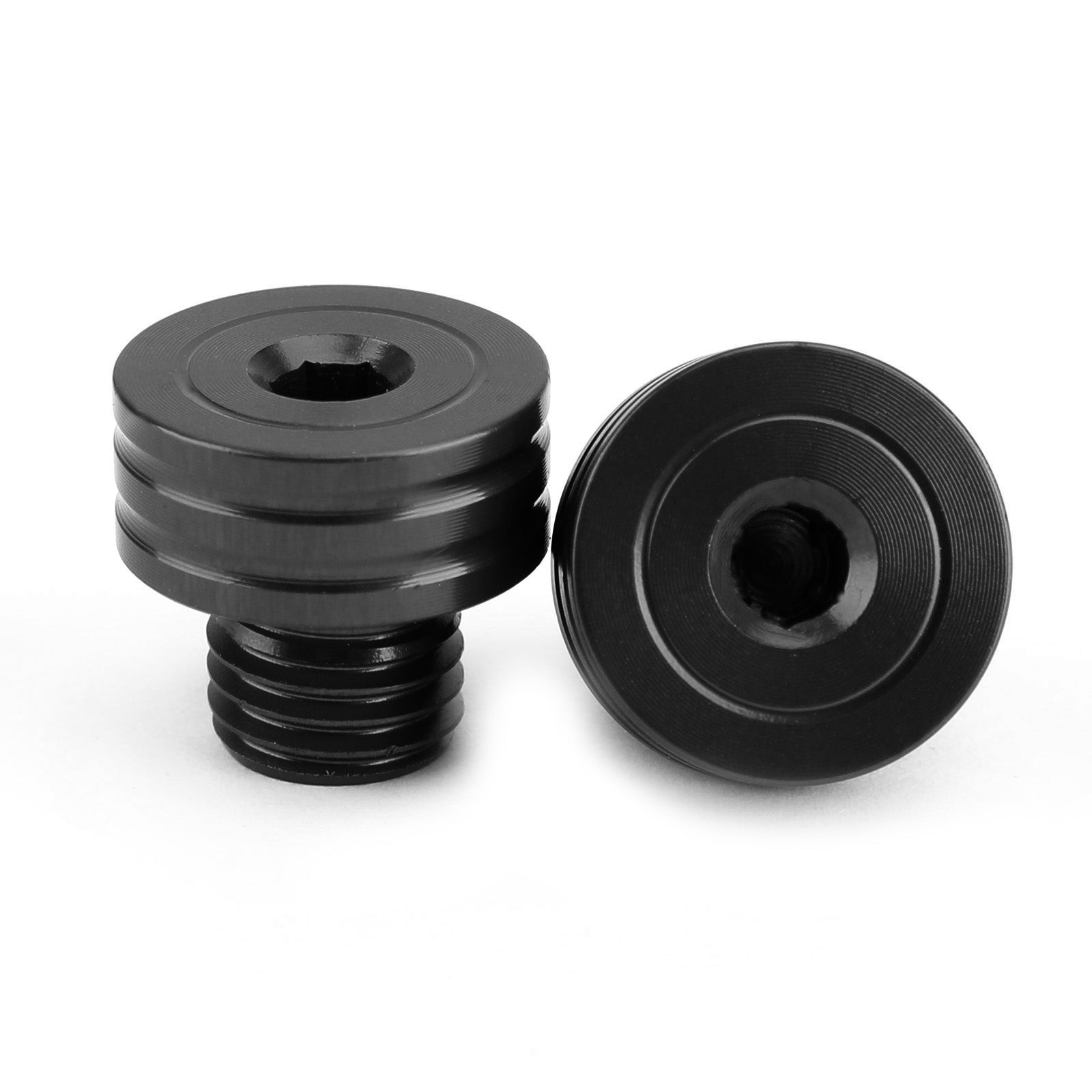 M10x1.25mm Mirror Hole Plugs Screws for Suzuki GSR400 DL650 SV650 GSX-S750 1000