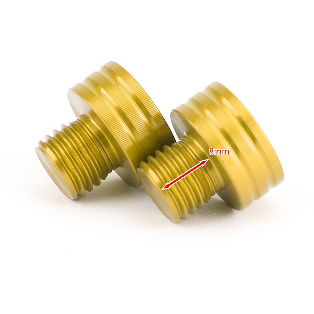 M10x1.25mm Mirror Hole Plugs Screws for Suzuki GSR400 DL650 SV650 GSX-S750 1000