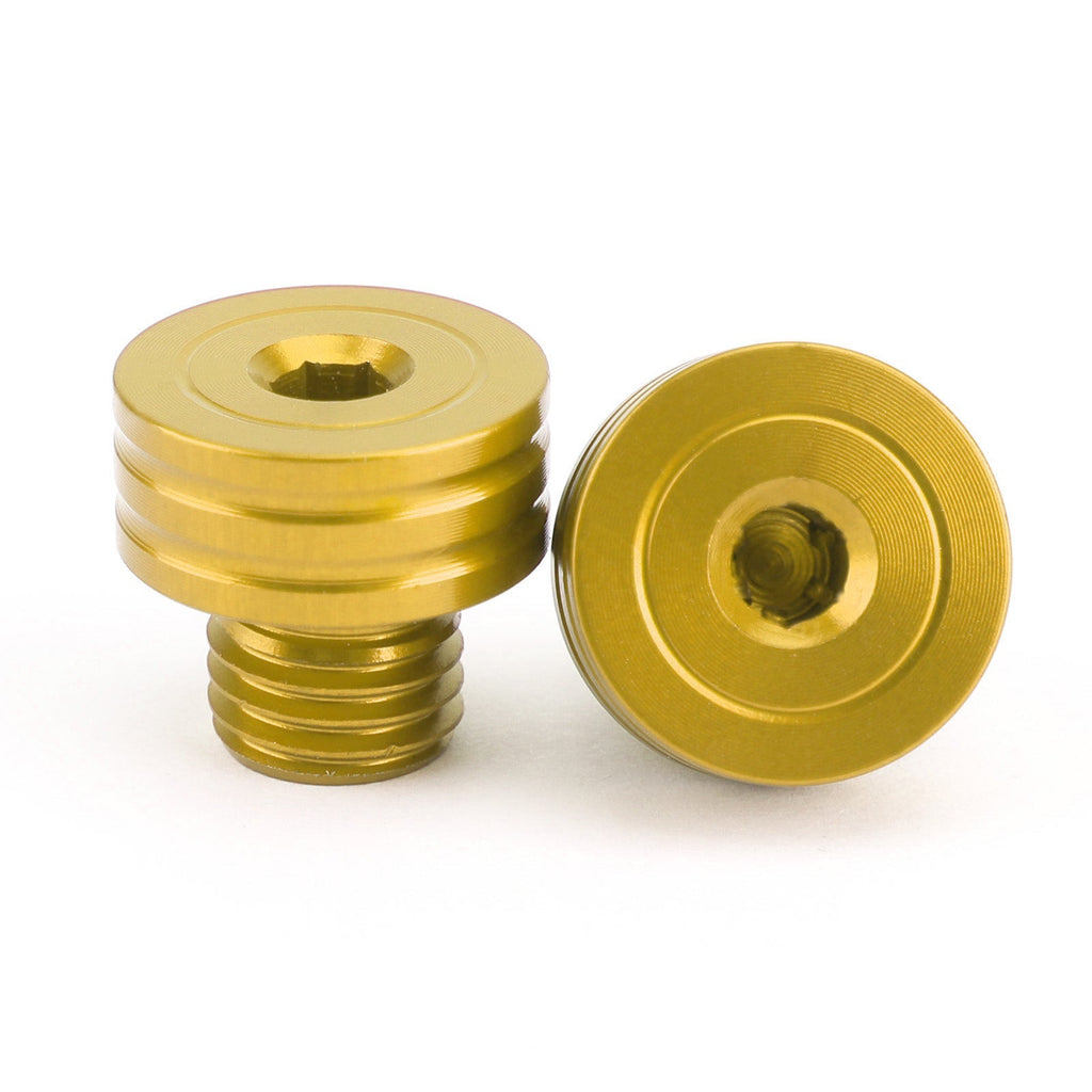 M10x1.25mm Mirror Hole Plugs Screws for Suzuki GSR400 DL650 SV650 GSX-S750 1000
