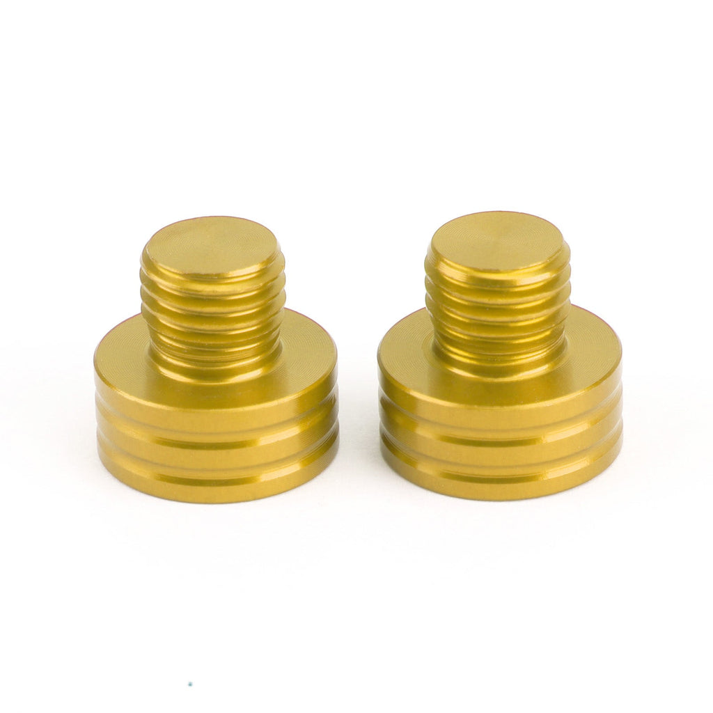 M10x1.25mm Mirror Hole Plugs Screws for Suzuki GSR400 DL650 SV650 GSX-S750 1000