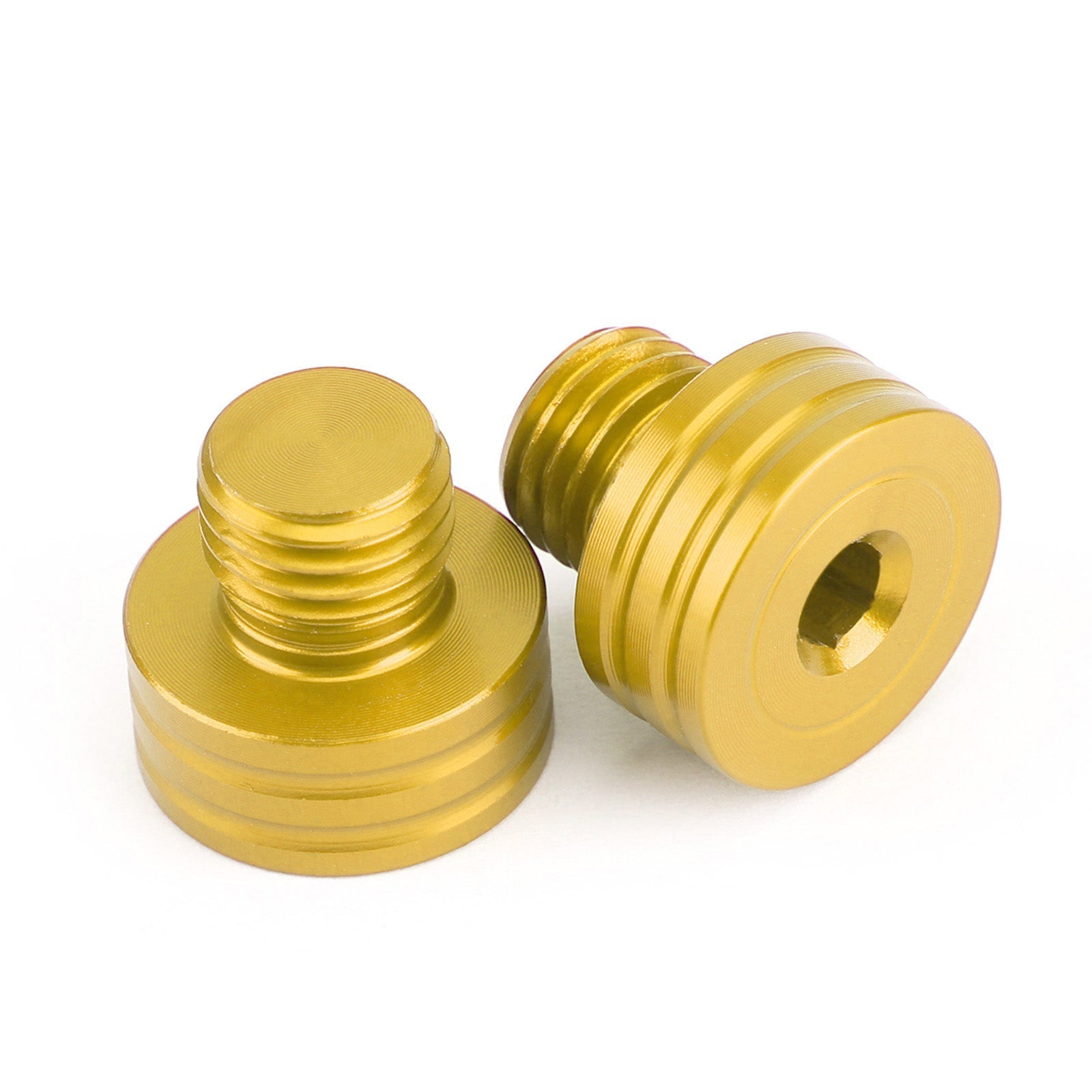 M10x1.25mm Mirror Hole Plugs Screws for Suzuki GSR400 DL650 SV650 GSX-S750 1000