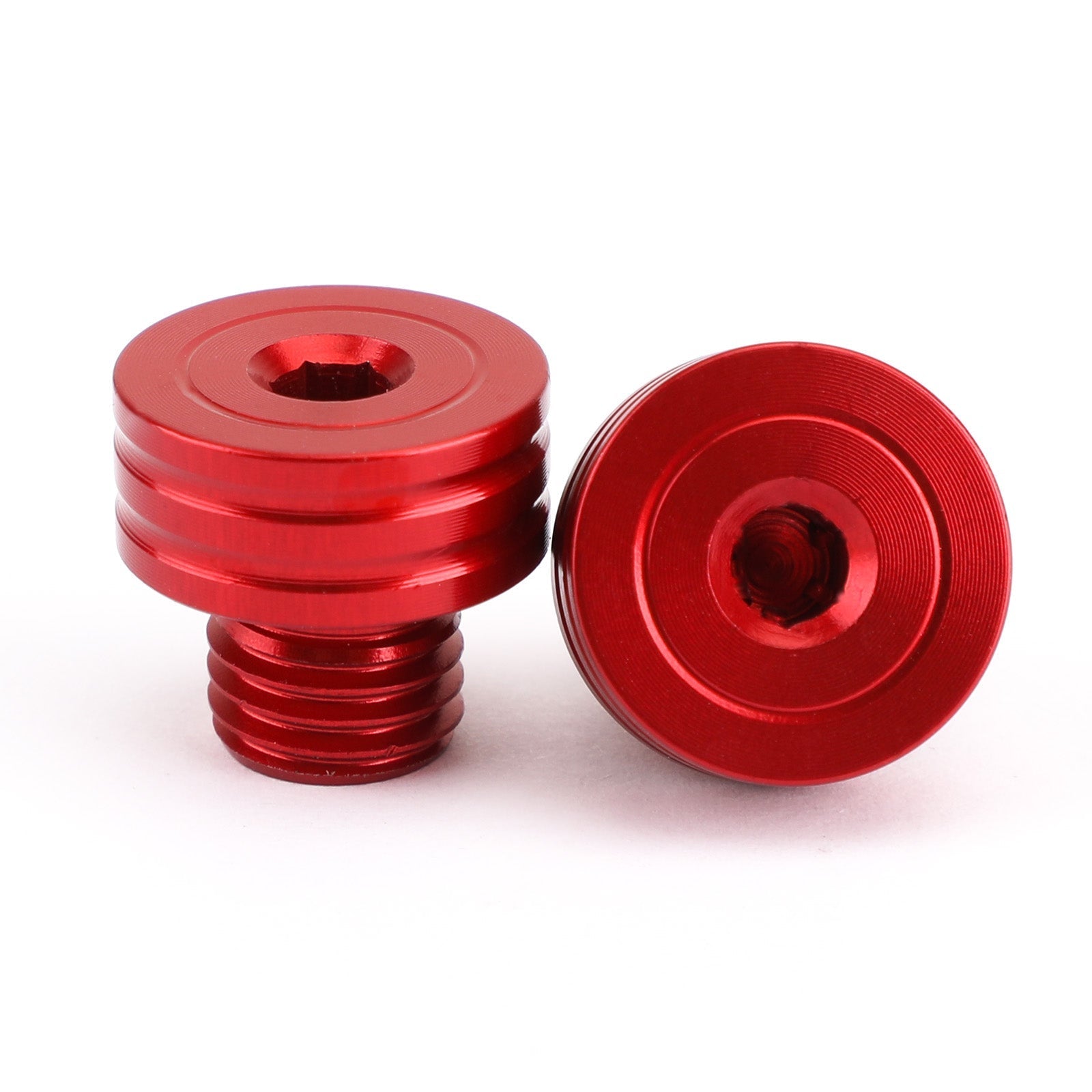 M10x1.25mm Mirror Hole Plugs Screws for Suzuki GSR400 DL650 SV650 GSX-S750 1000