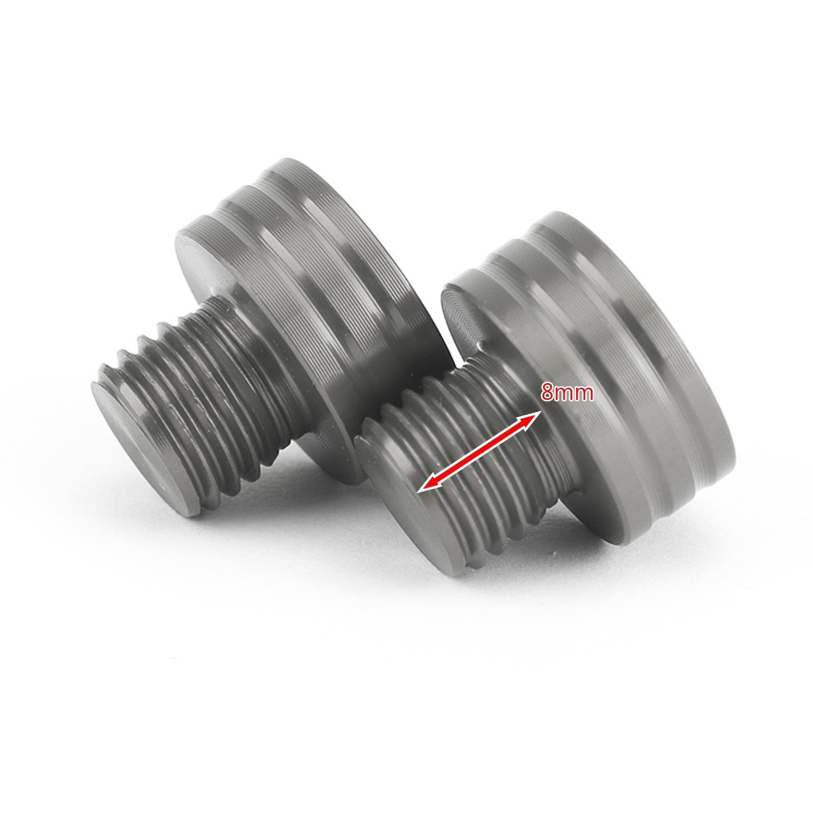 M10x1.25mm Mirror Hole Plugs Screws for Suzuki GSR400 DL650 SV650 GSX-S750 1000