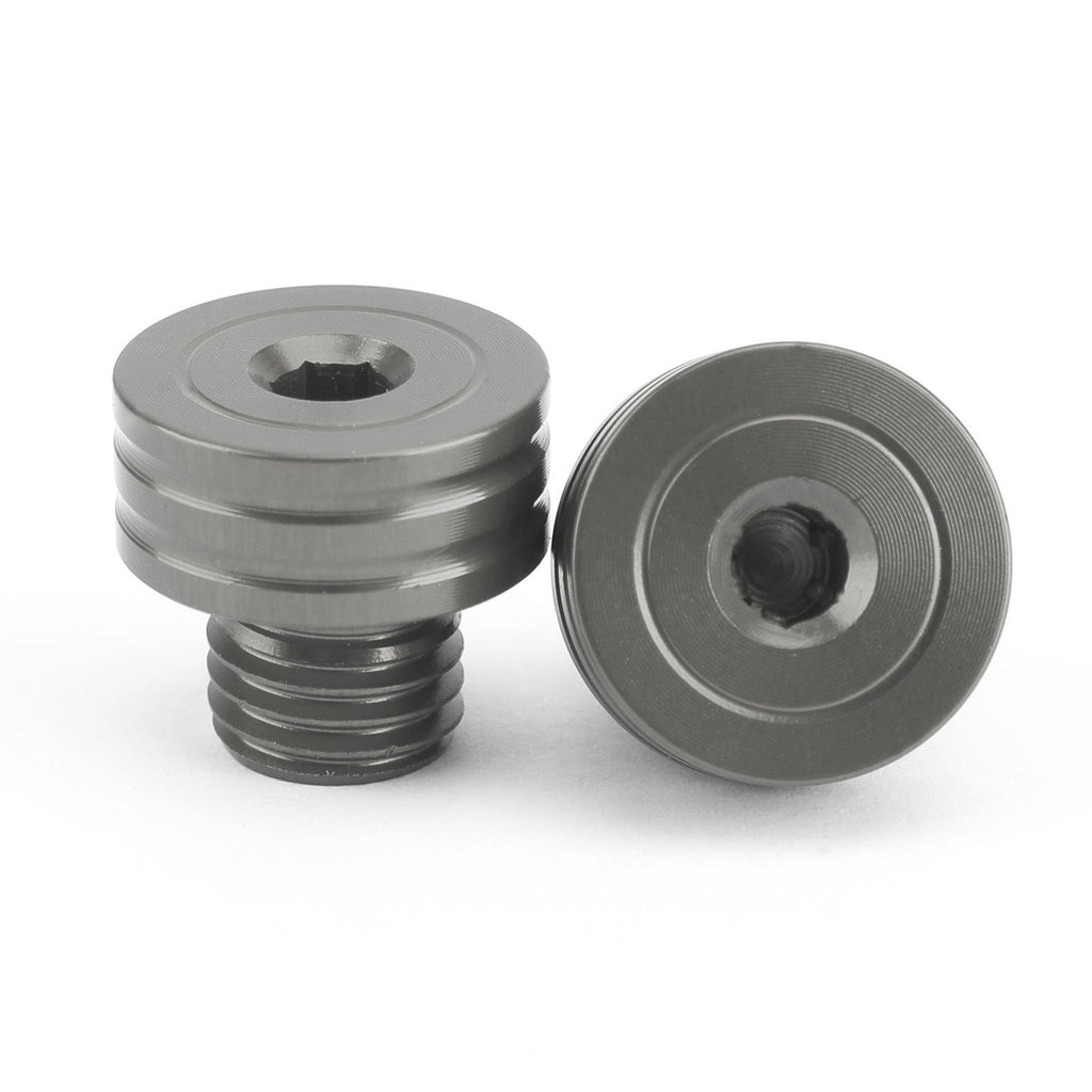 M10x1.25mm Mirror Hole Plugs Screws for Suzuki GSR400 DL650 SV650 GSX-S750 1000