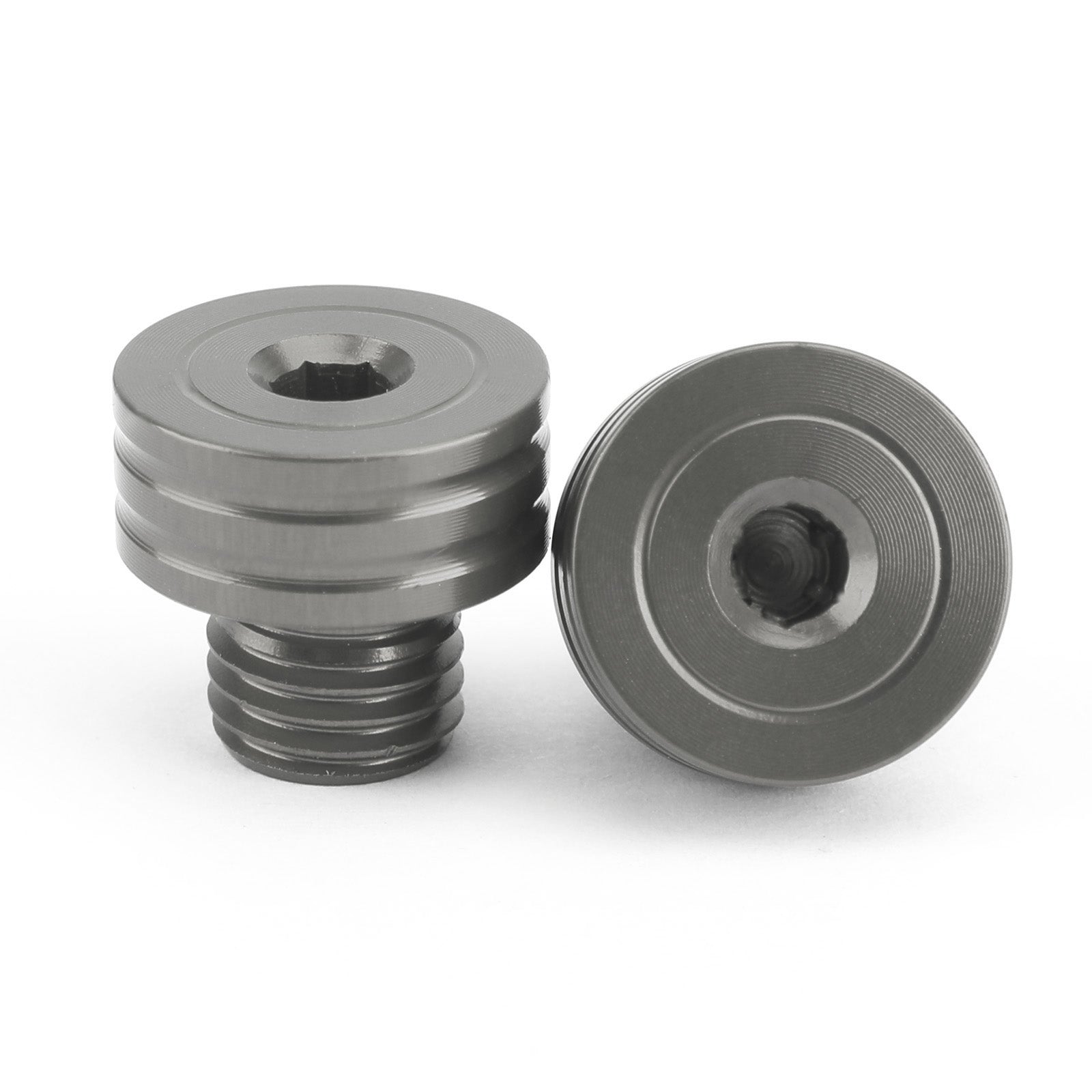 M10x1.25mm Mirror Hole Plugs Screws for Suzuki GSR400 DL650 SV650 GSX-S750 1000