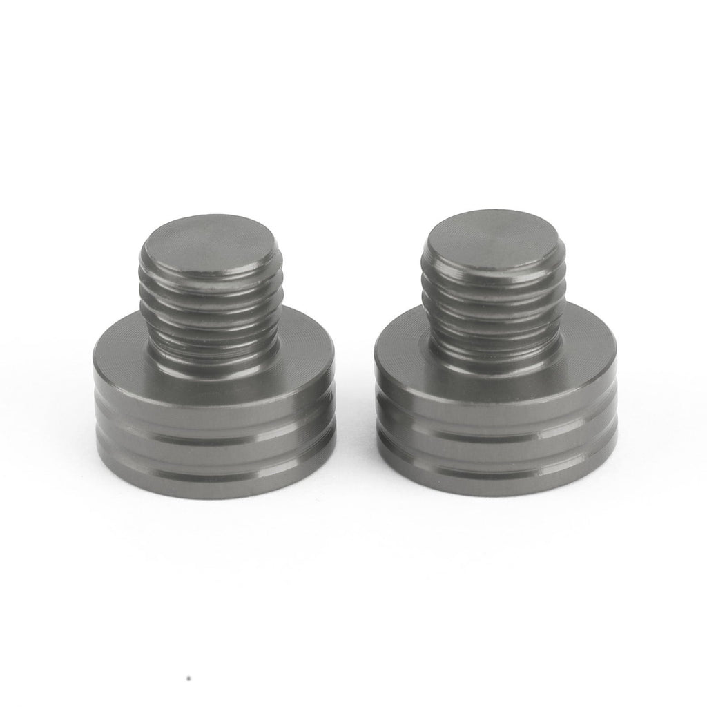 M10x1.25mm Mirror Hole Plugs Screws for Suzuki GSR400 DL650 SV650 GSX-S750 1000
