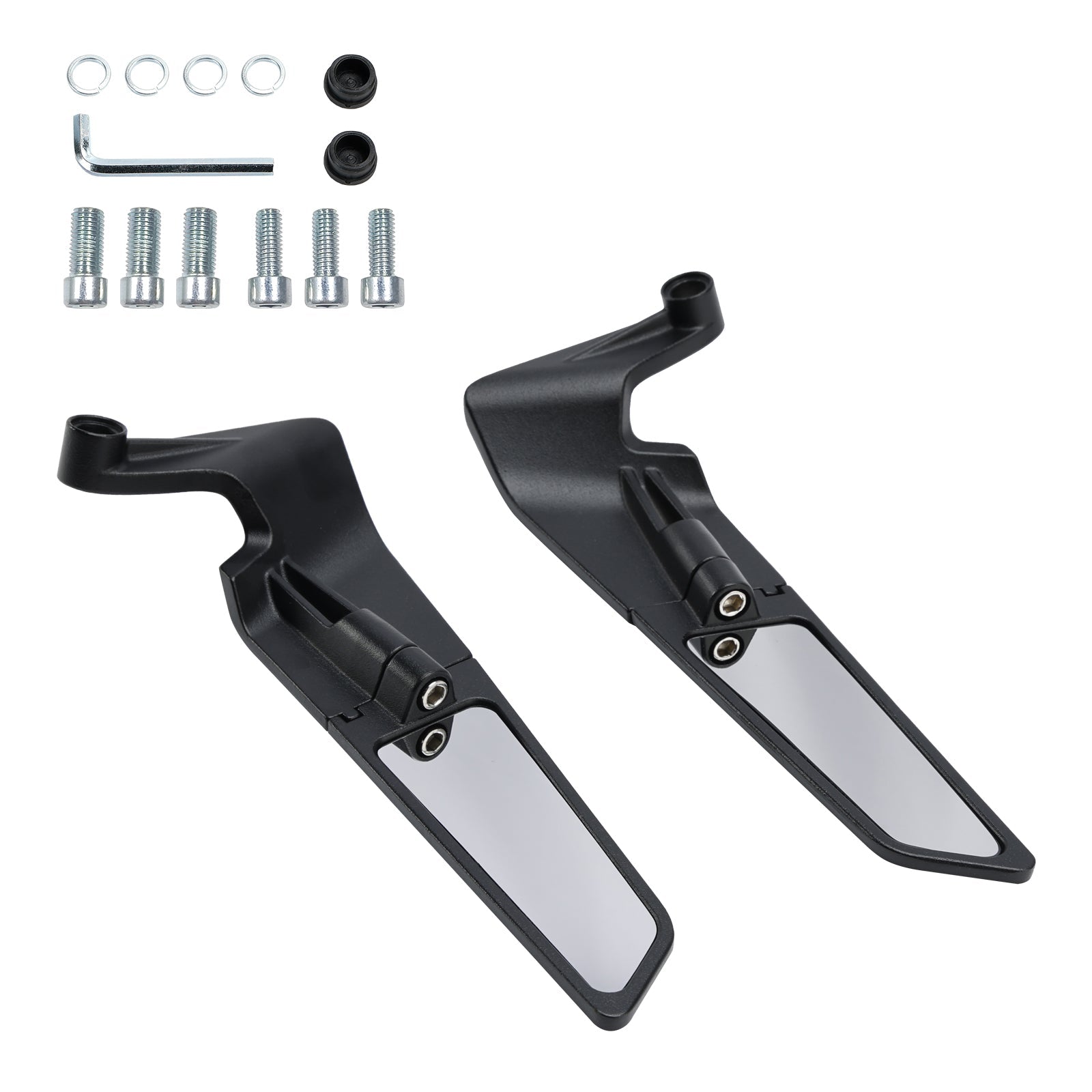 Rearview Winglet Mirrors For Ducati Streetfighter Multistrada V2 V4 S 2020-2023
