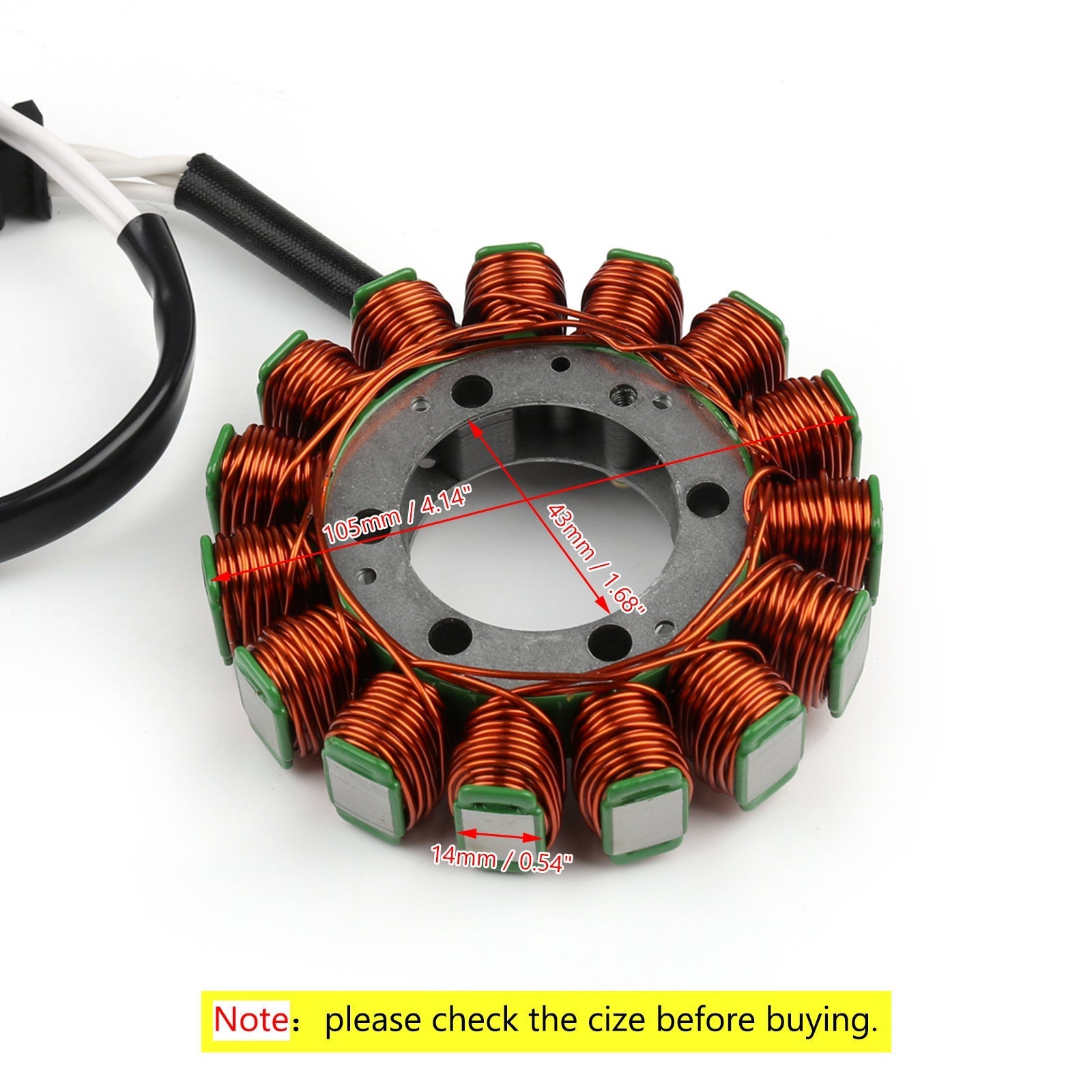 Motorcycle Stator Coil Fits For Kawasaki ZX1000 Ninja ZX-10R (06-07)