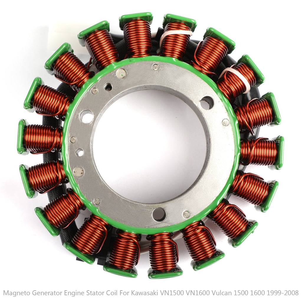 Generator Stator Coil Alternator Fit for Kawasaki Vulcan 1500 1600 Classic Nomad Drifter 1999-2008