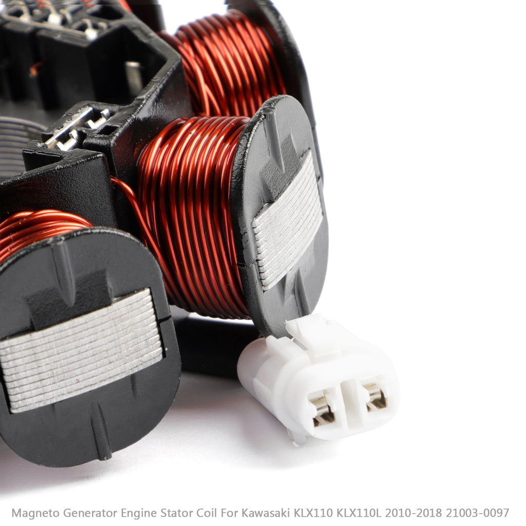Magneto Generator Stator Coil For Kawasaki KLX110 KLX110L 2010-2018 21003-0097