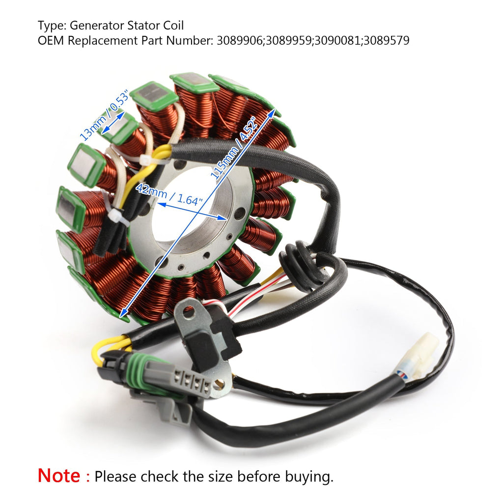 3089959 Magneto Generator Stator Coil For Polaris Sportsman 500 Ranger Crew 500