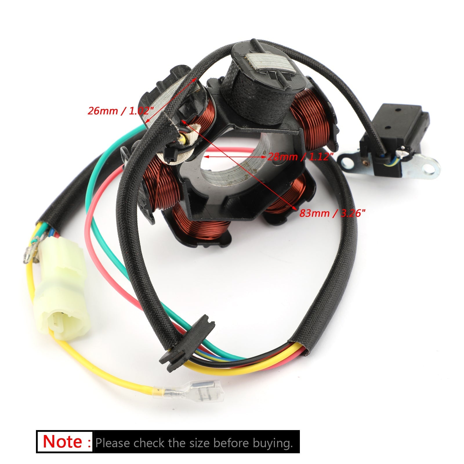 Alternator Stator For Honda TRX90 FourTrax/Sportrax 90 1993-2005 31120-HF7-003