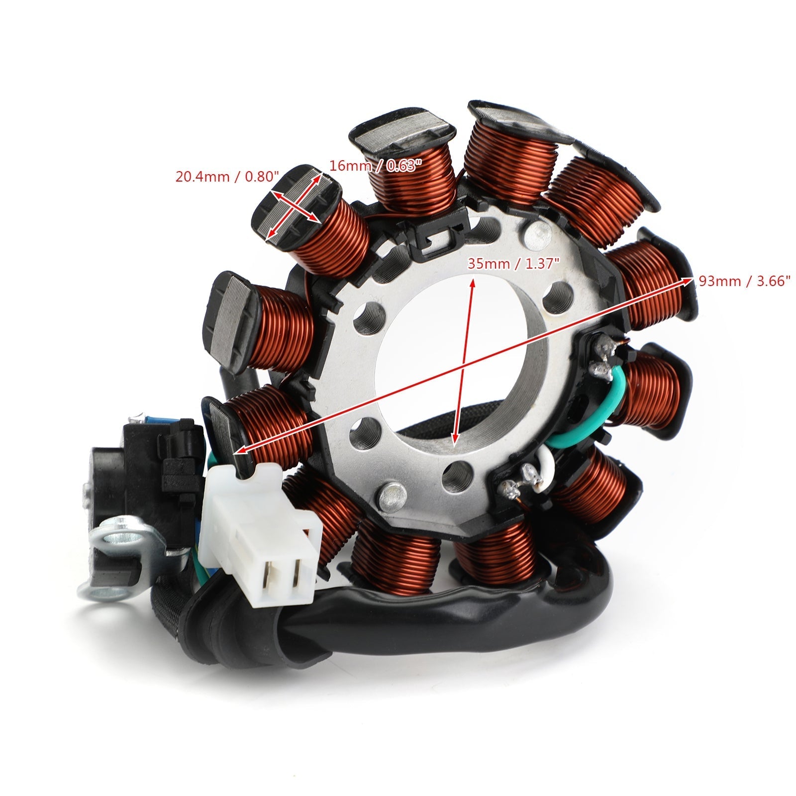 Stator Coil Generator 12-Pole For Honda CRF110F CRF 110 2013 - 2018