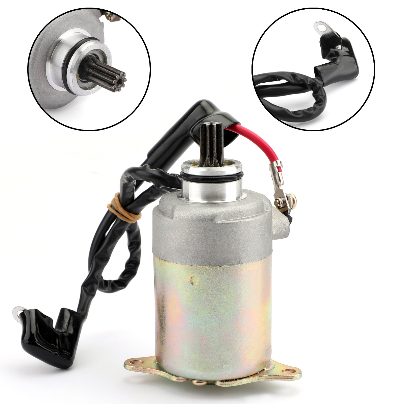 Electric Starter Motor WITH WIRE For Polaris RZR 170 UTV 2009-17 0454488 0454945