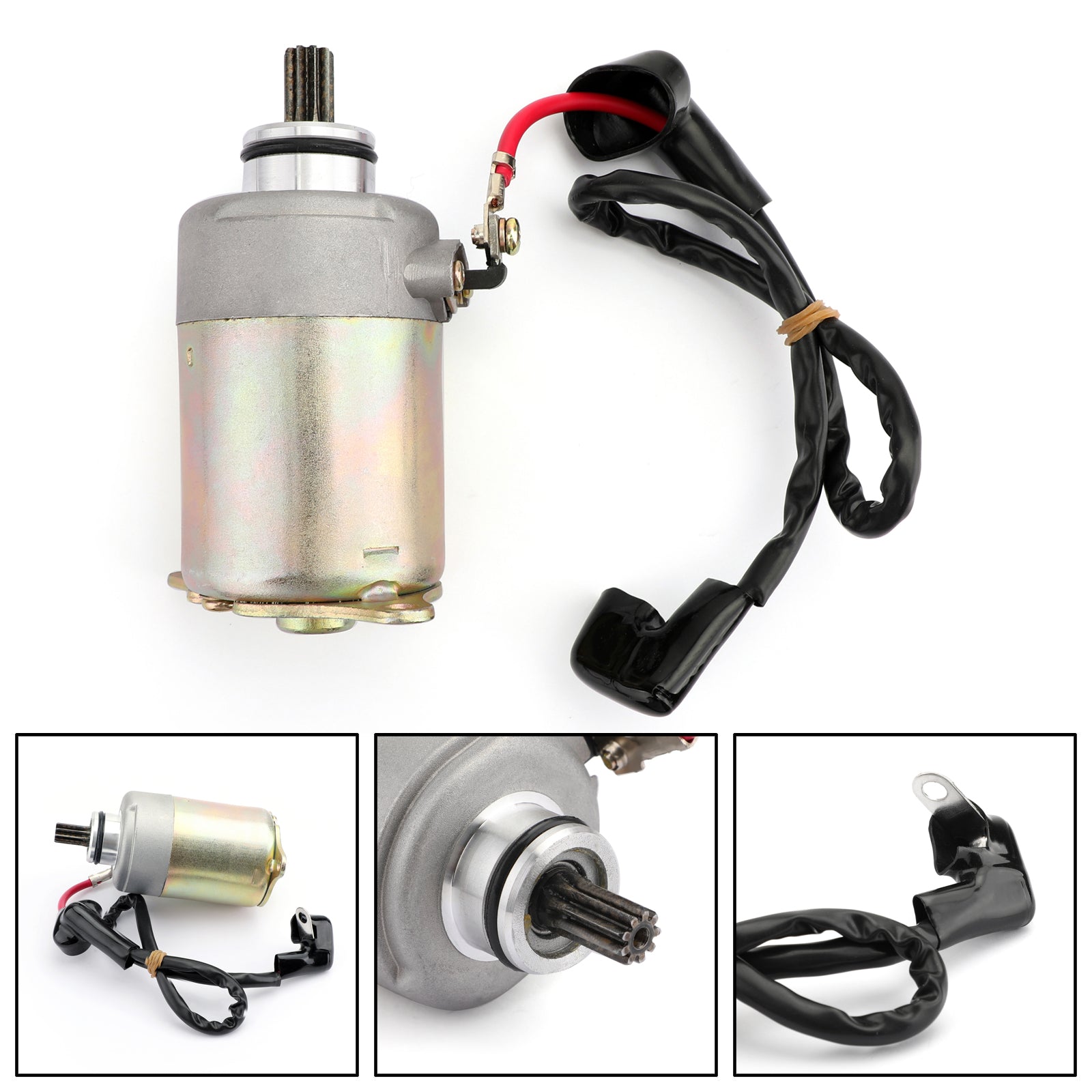 Electric Starter Motor WITH WIRE For Polaris RZR 170 UTV 2009-17 0454488 0454945