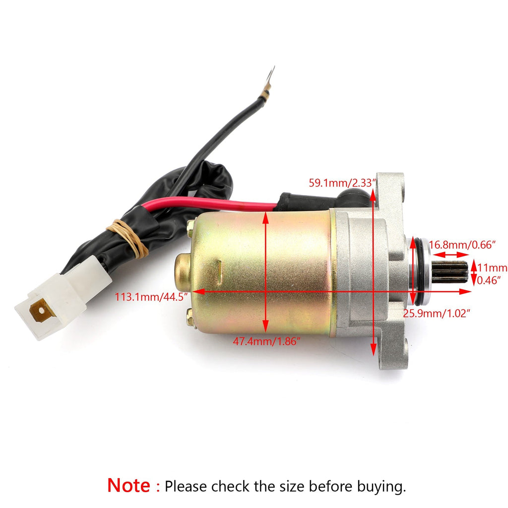 ATV Starter Motor For POLARIS Predator 50 OUTLAW 50 ATV 2008-2018 0453848 454951