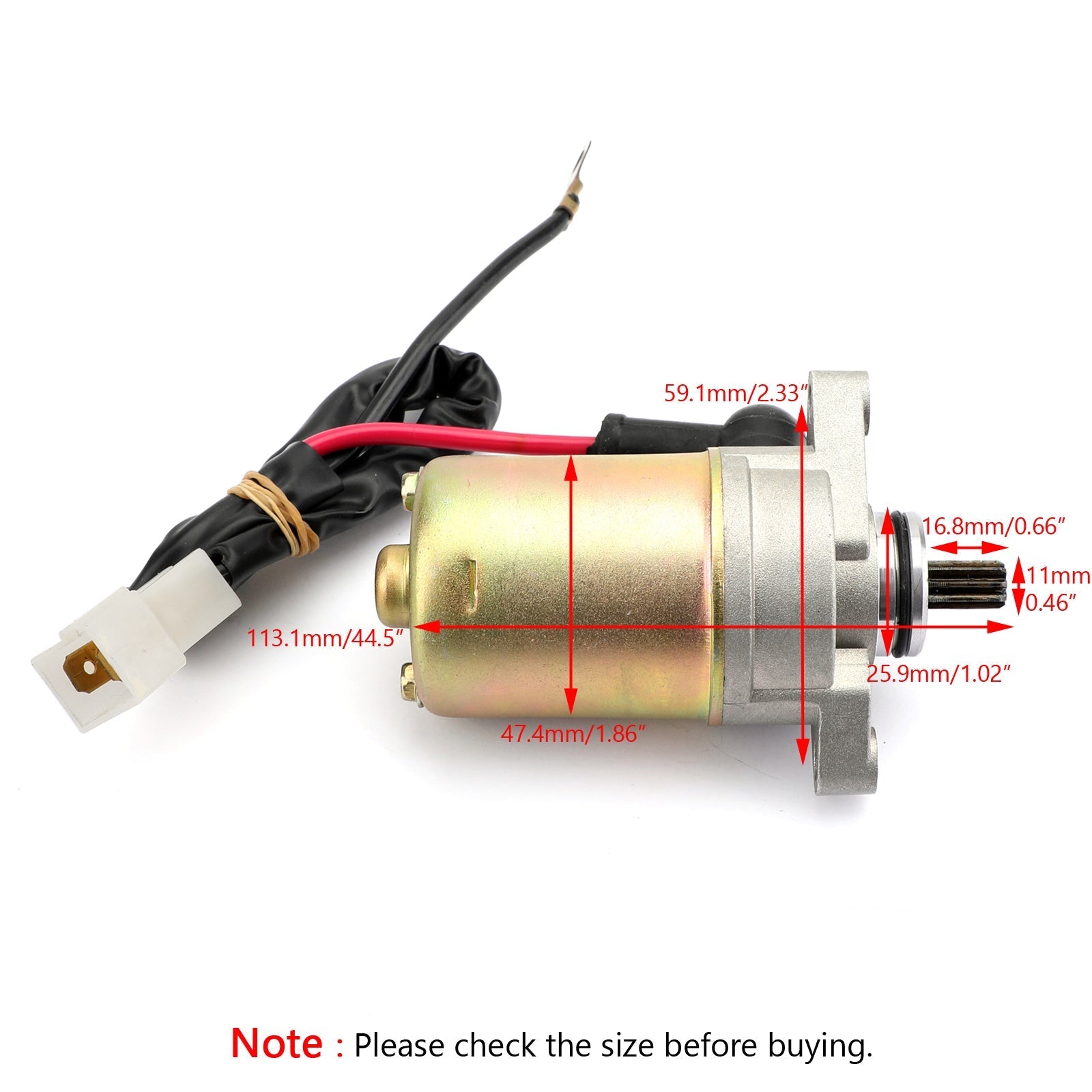 ATV Starter Motor For POLARIS Predator 50 OUTLAW 50 ATV 2008-2018 0453848 454951