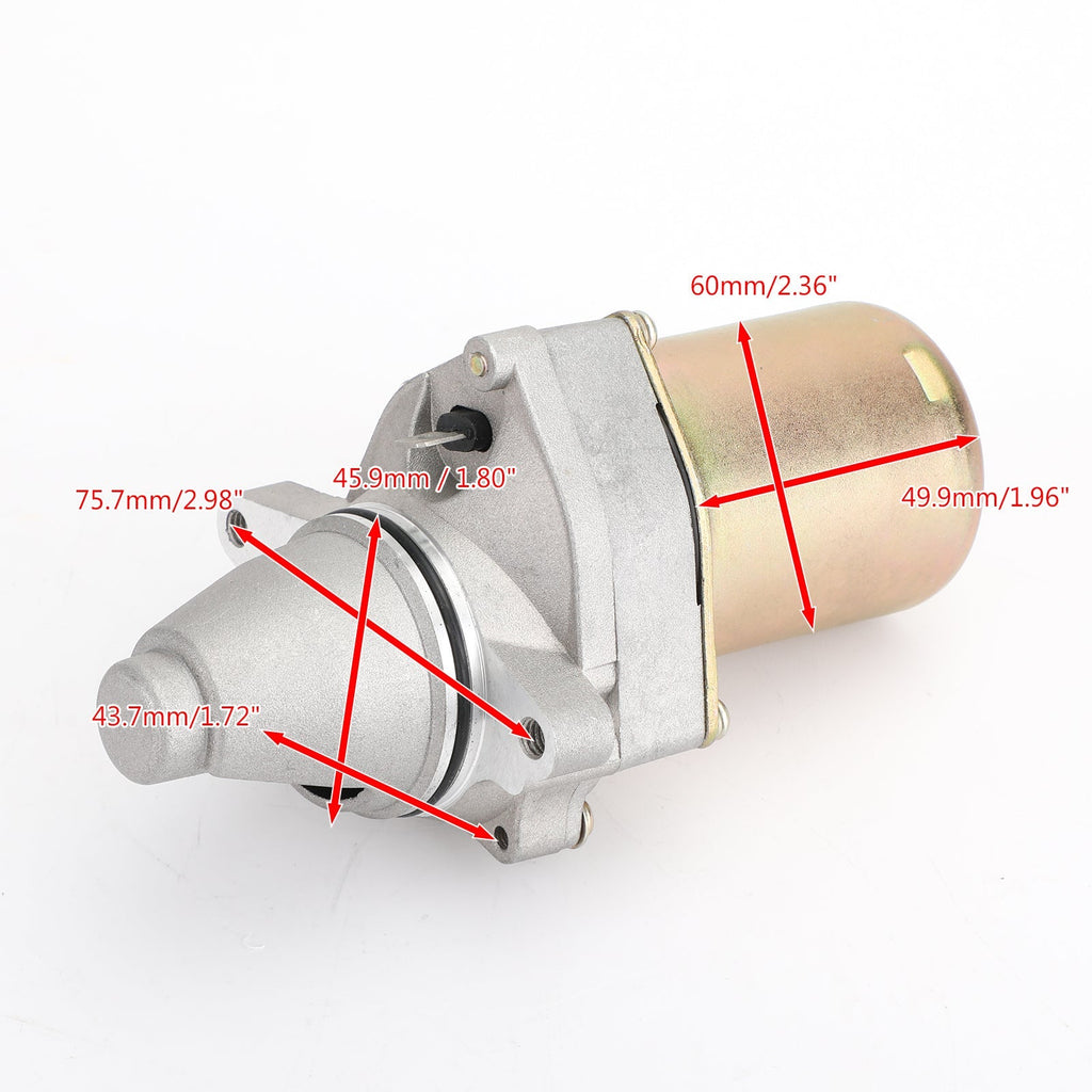 NEW STARTER FOR SUZUKI ATV LT80 QUADSPORT 82cc 87-06 / KAWASAKI KFX80 03-06