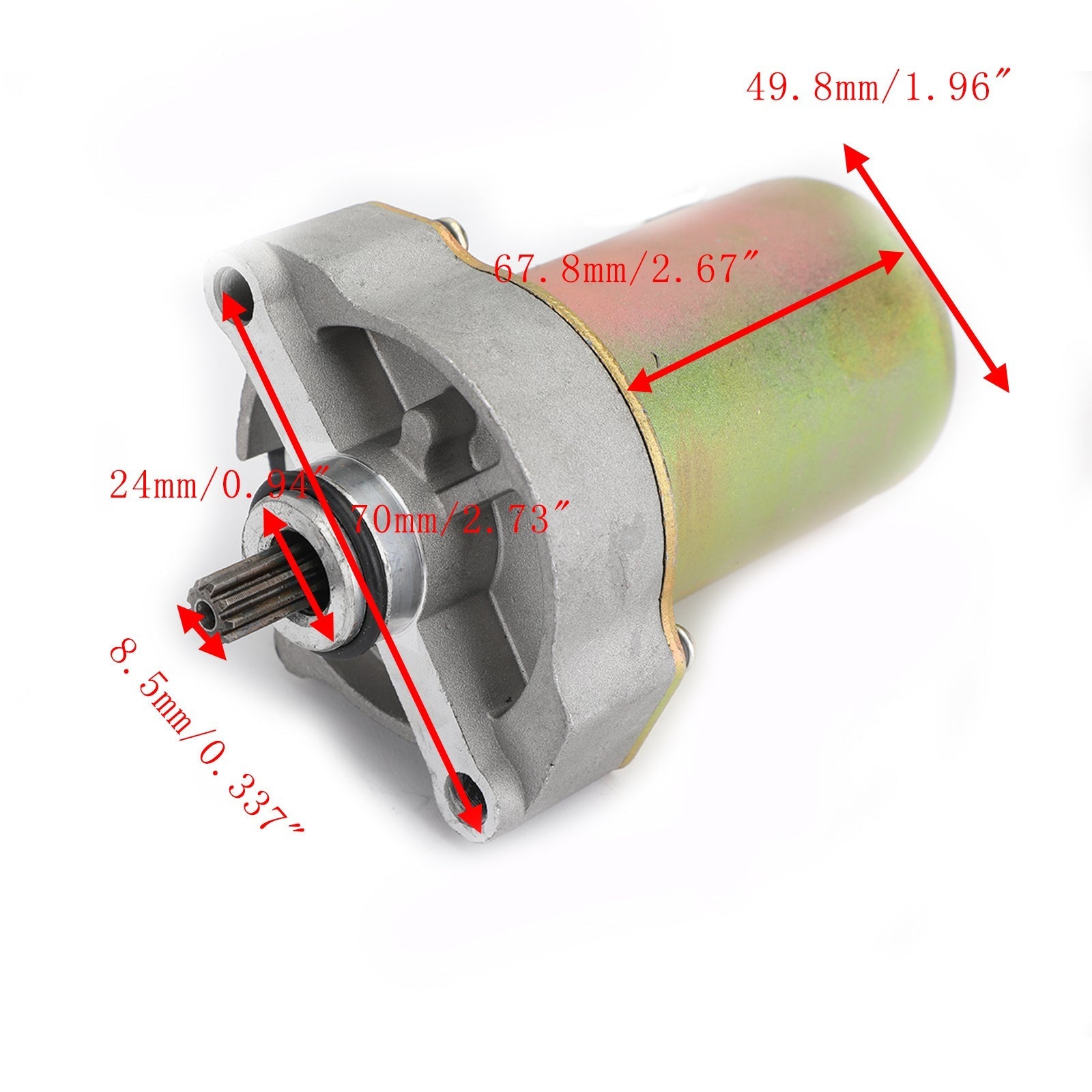 STARTER MOTOR FOR POLARIS OUTLAW 90 110 SPORTSMAN 90 110 ATV # 0454952 0453478