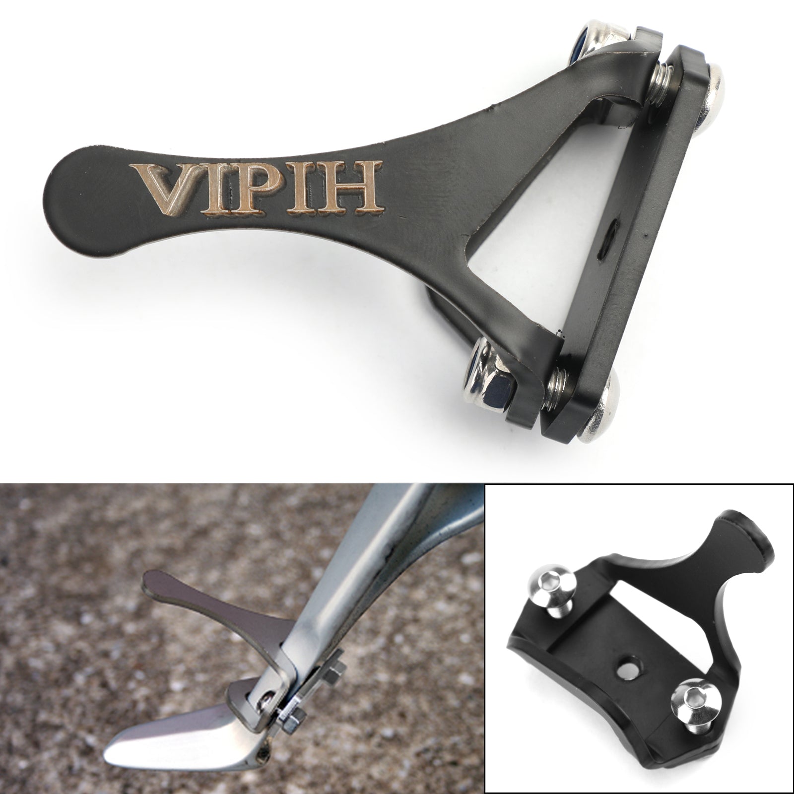 VIPIH Panigale kickstand side stand enlarger column auxiliary For DUCATI 899 959 1199