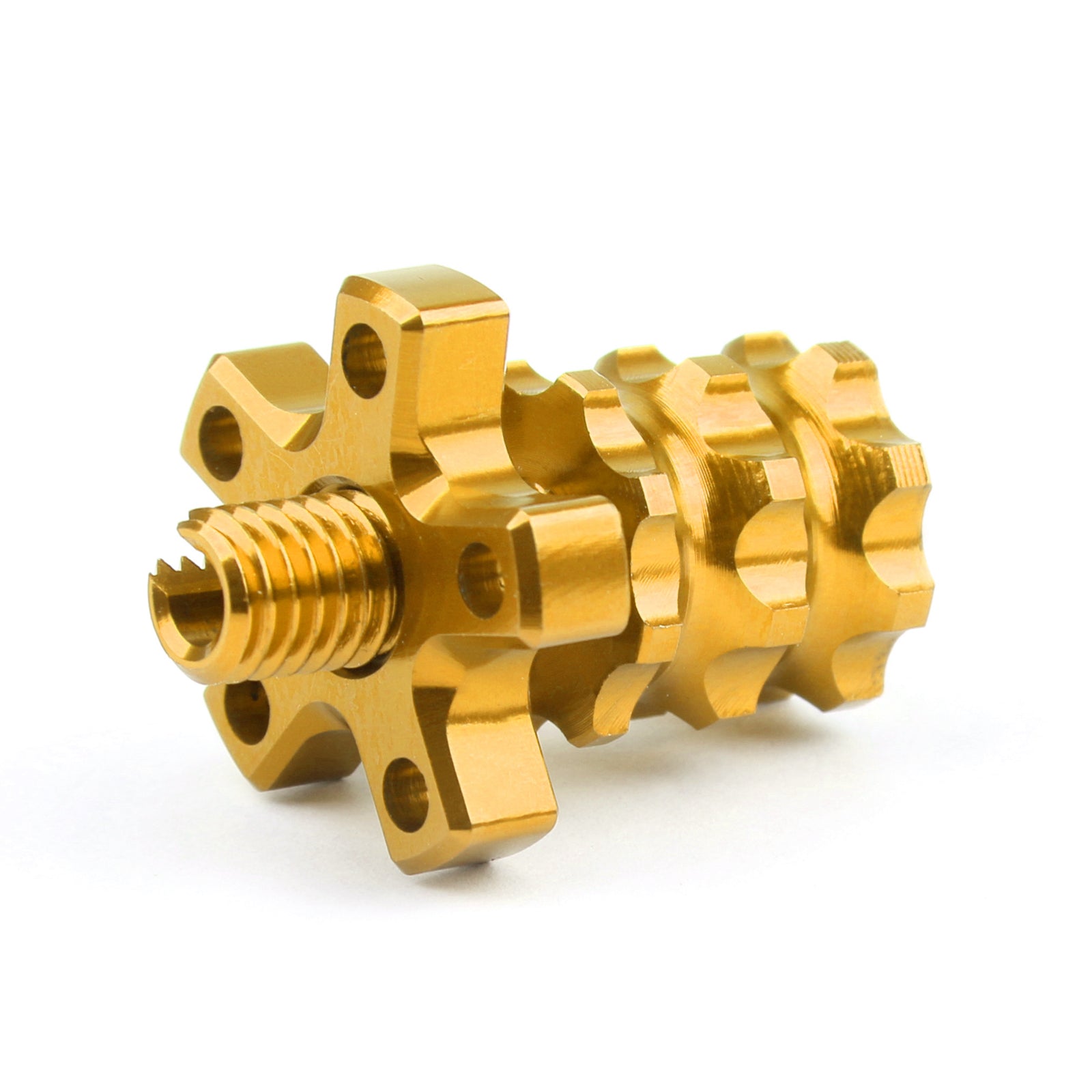 Universal 8mm Anodized Billet Aluminum Clutch Cable Adjuster Set