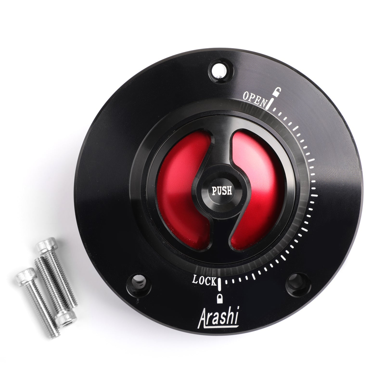 CNC Keyless Fuel Gas Tank Cap For Suzuki GSXR 600/750/1000 GSR 600/750 03-18