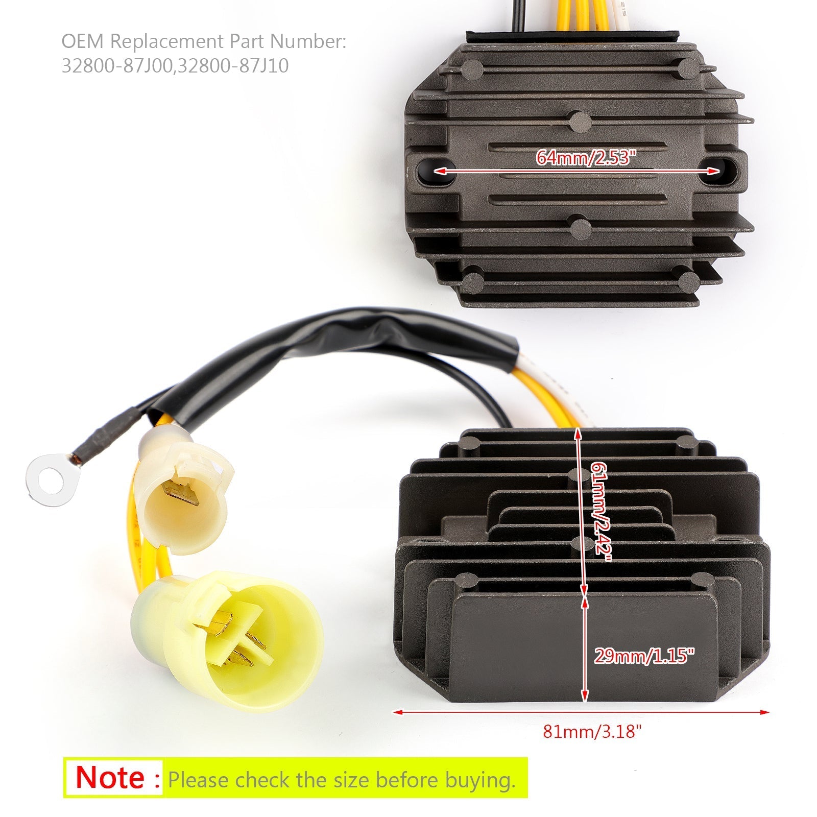 Voltage Regulator Rectifier For Suzuki DF 40 50 Hp 99-04 Outboard
