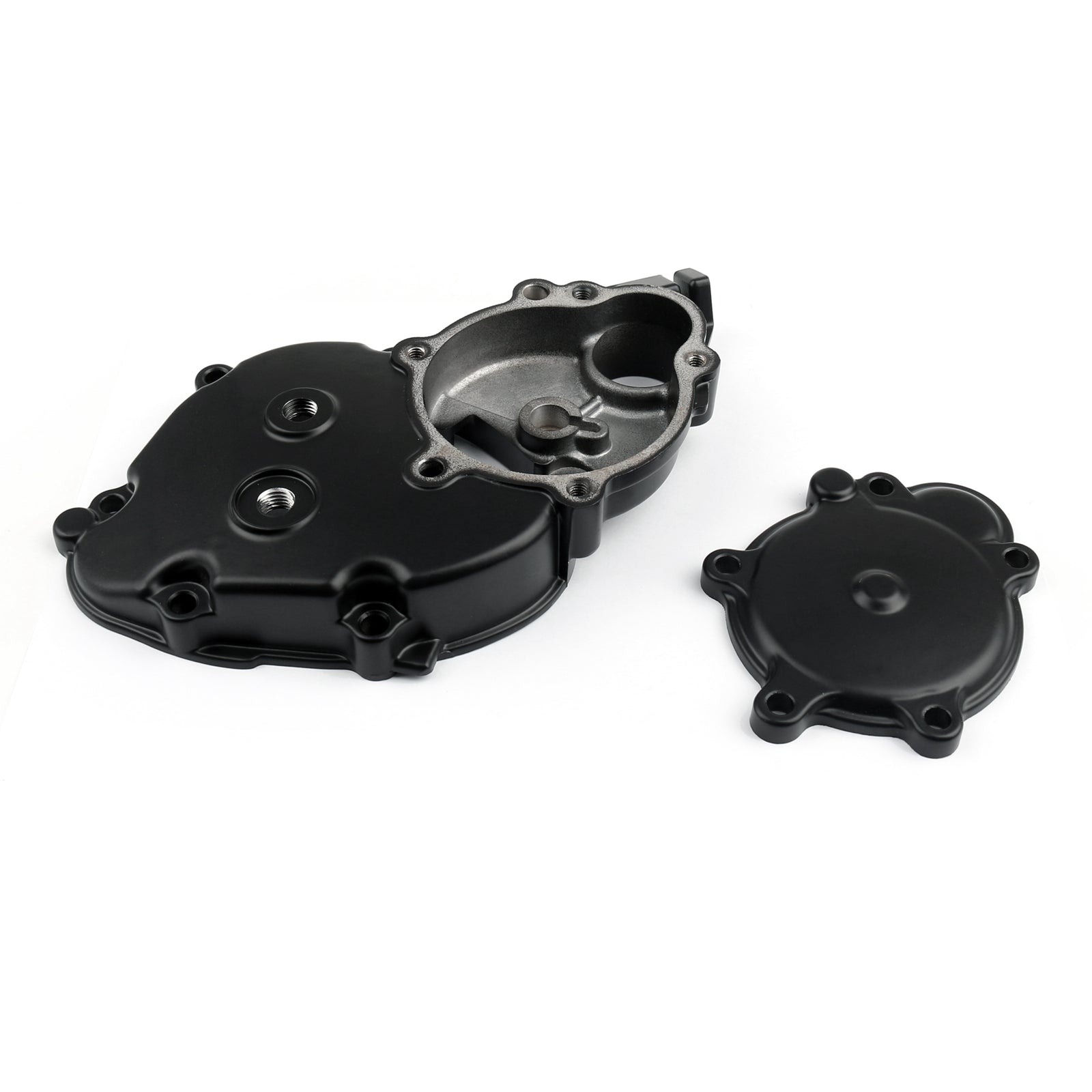 2006-2010 Kawasaki Ninja ZX-10R (US version) Engine Starter Case Crankcase Cover Black