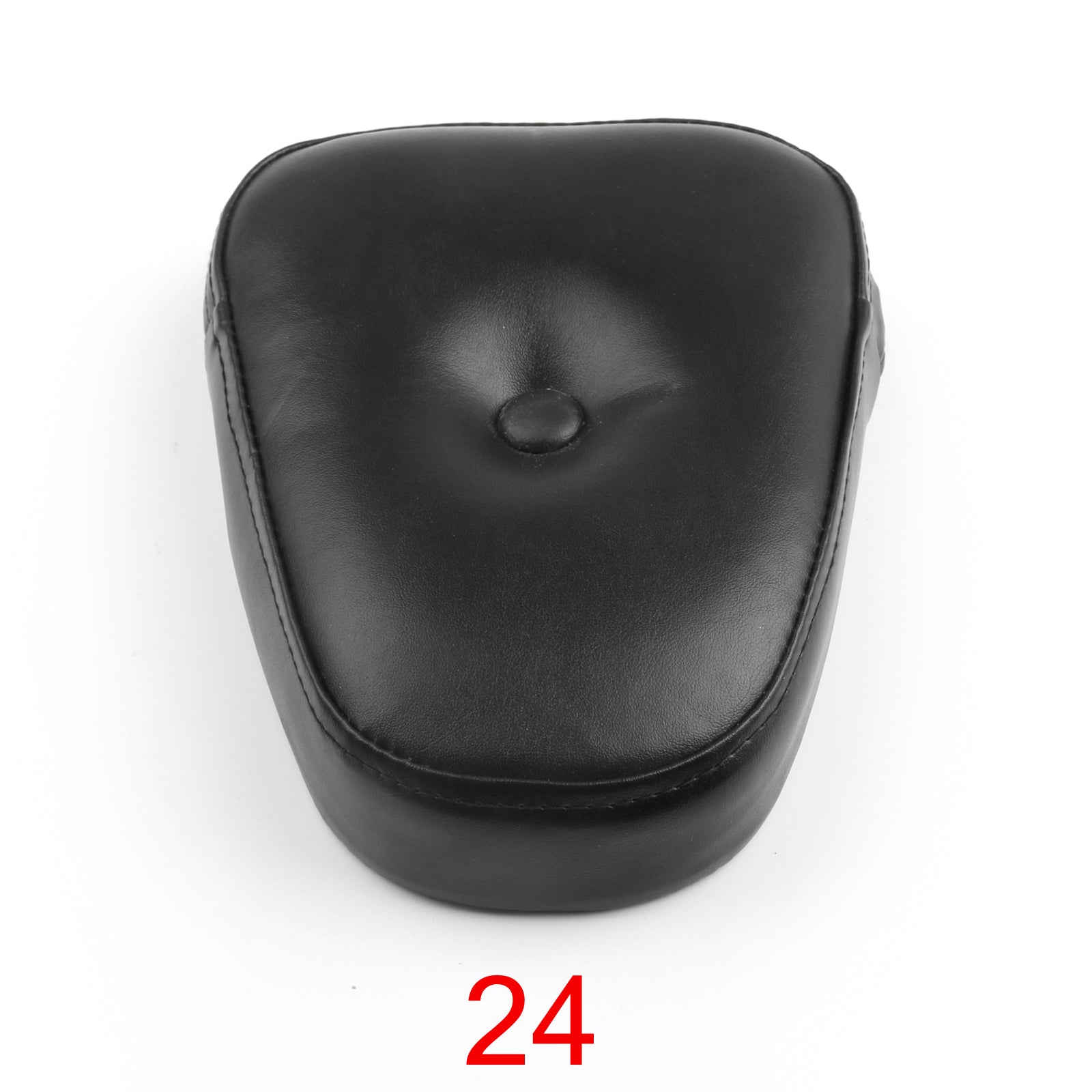 Universal Backrest Cushion Pad for Honda Kawasaki Suzuki Touring Yamaha Black