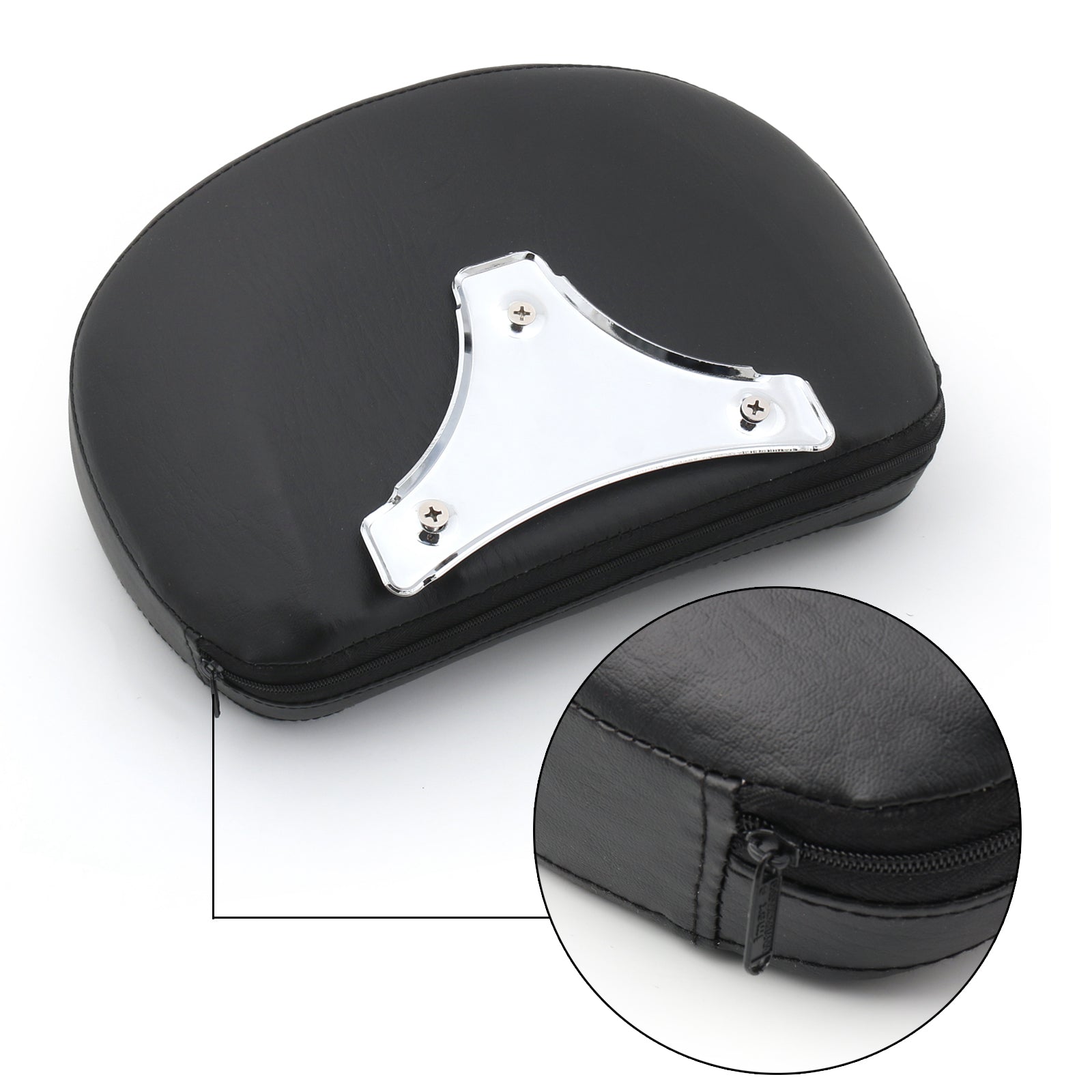 Sissy Bar Backrest Pad For Harley Electra Glide Road King Road Gilde 09-14