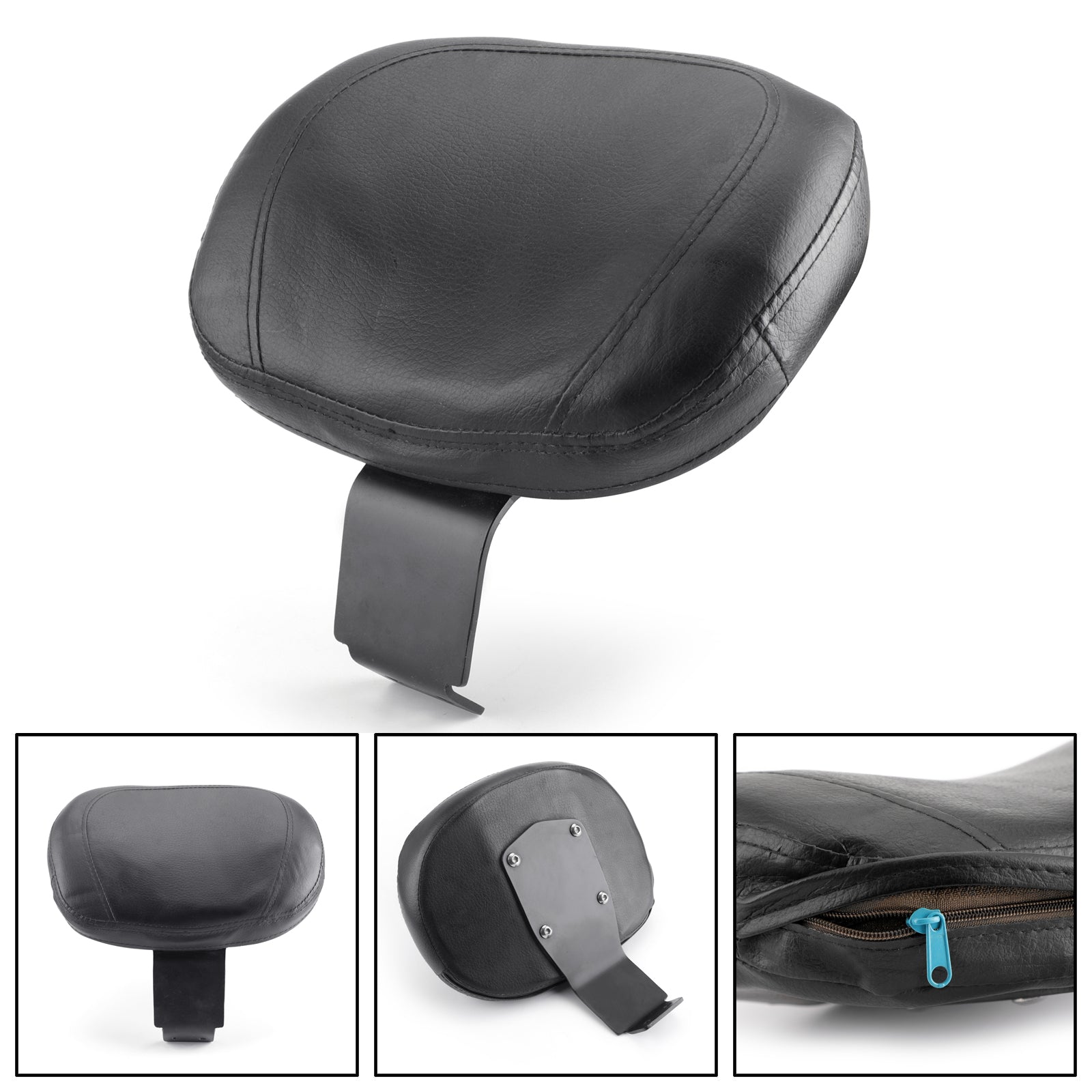 Driver Rear Backrest Cushion Pad For Suzuki Volusia VL400 VL800 Boulevard C50 2001-2017