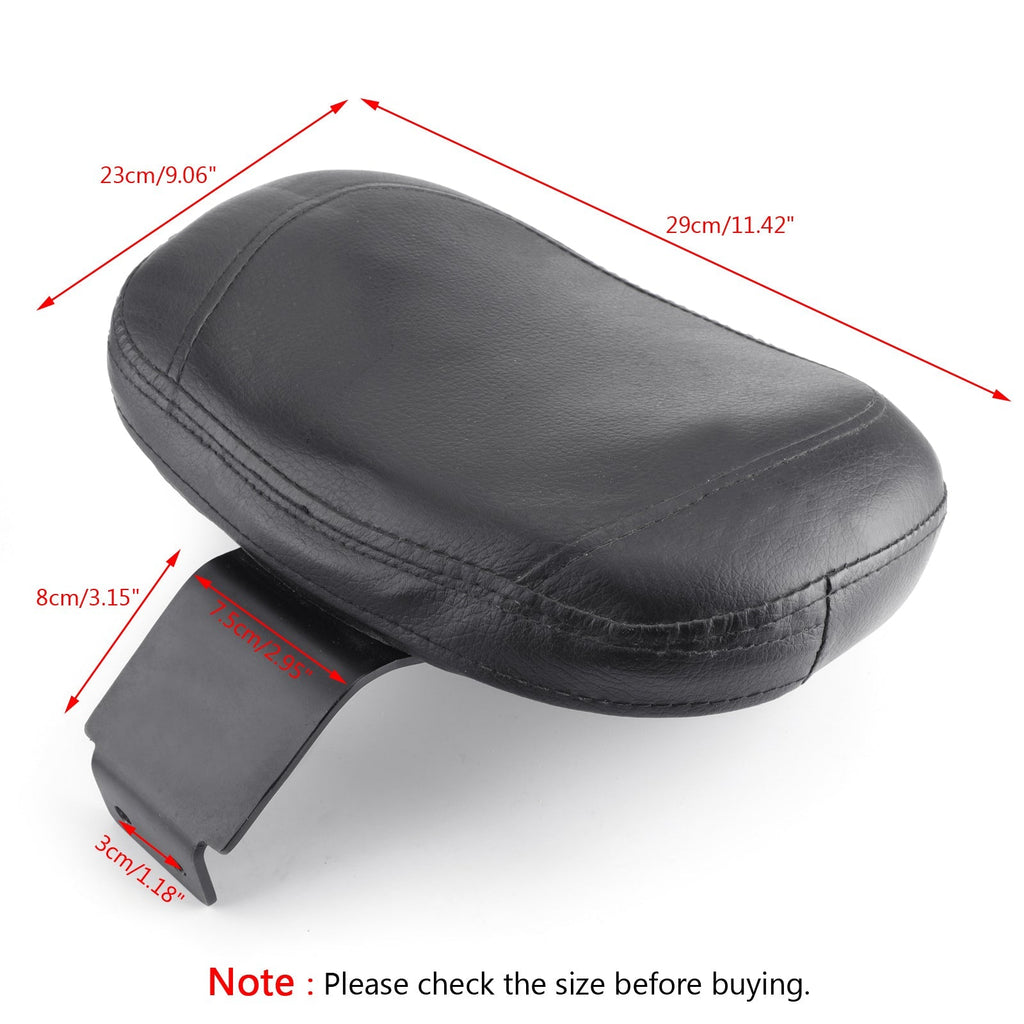 Driver Rear Backrest Cushion Pad For Suzuki Volusia VL400 VL800 Boulevard C50 2001-2017