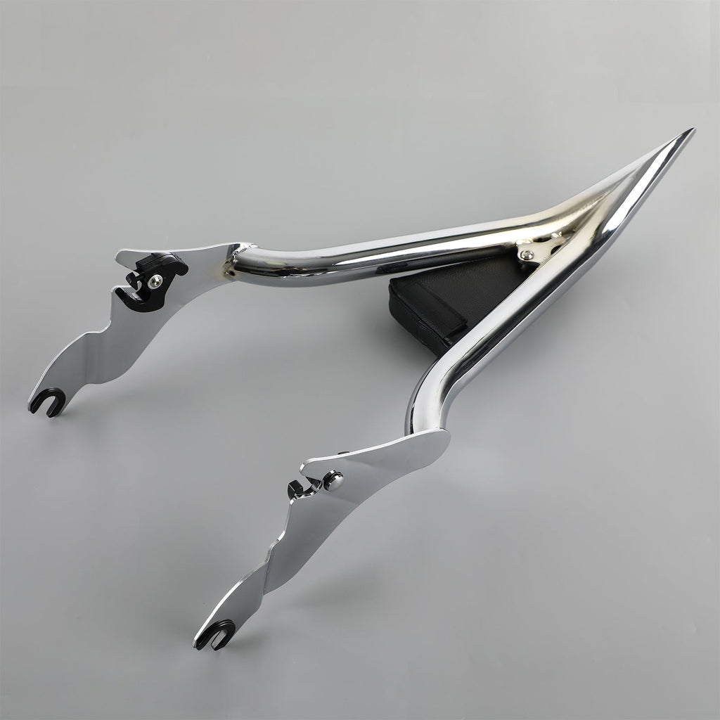 18inch Backrest Sissy Bar for CVO Road Glide Street Road King 2009-2023