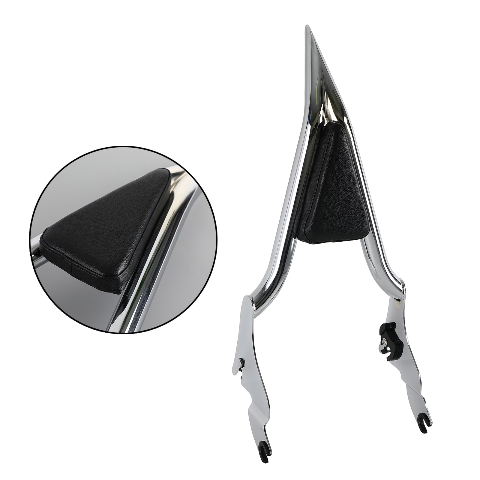 18inch Backrest Sissy Bar for CVO Road Glide Street Road King 2009-2023