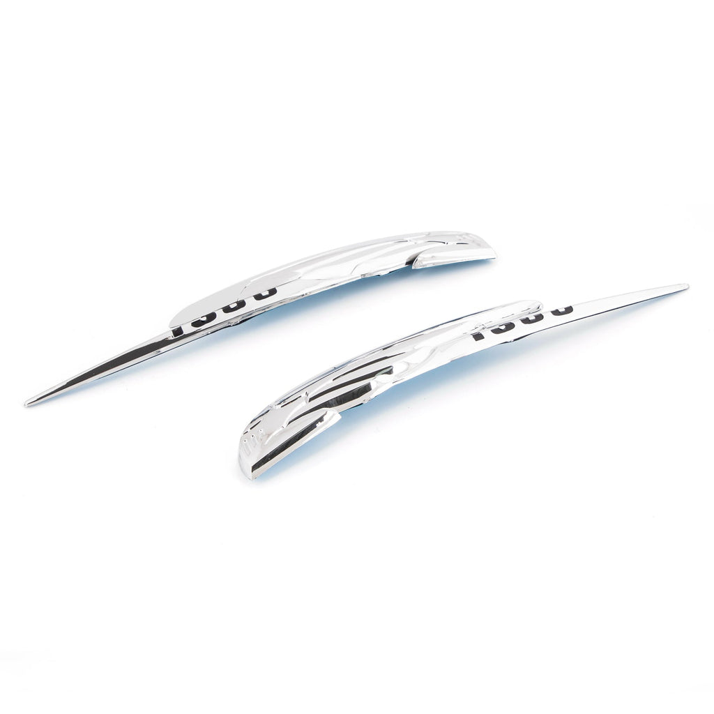 Chrome Gas Tank Emblem Badge Decal For Honda VTX1300 1300T 1300S 1300C 1300Retro