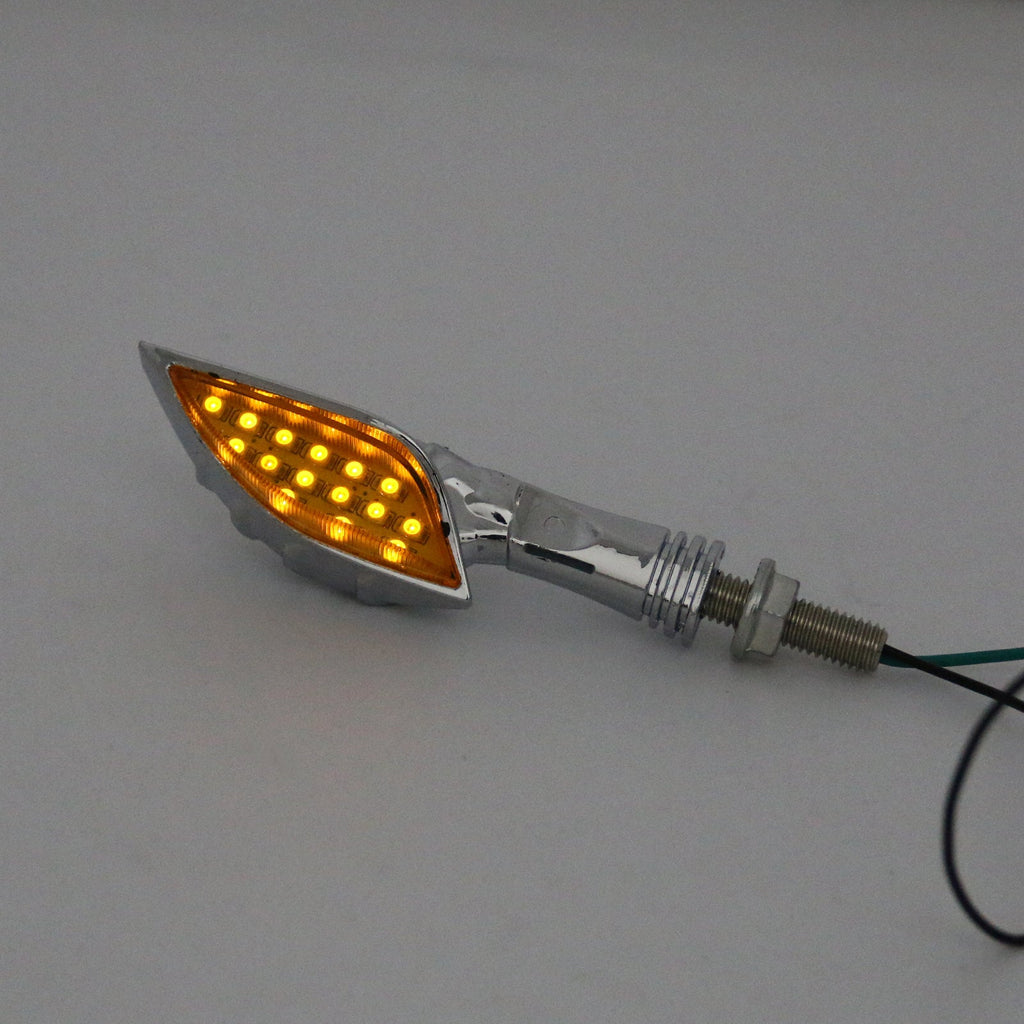 Universal Skeleton Hand LED Turn Signals Blinker Indicator 3 Color