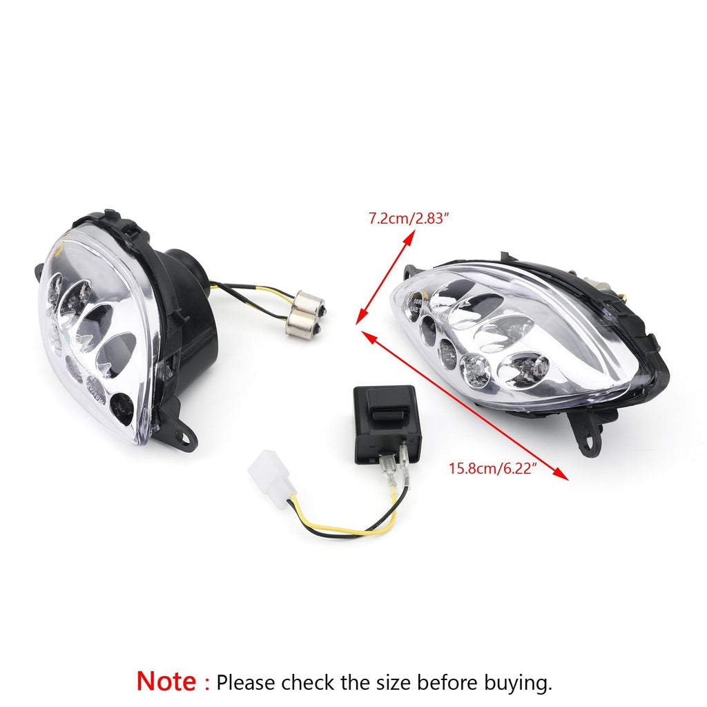 Front Turn Signals For Suzuki Hayabusa GSXR1300 (1999-2007) 2 Color