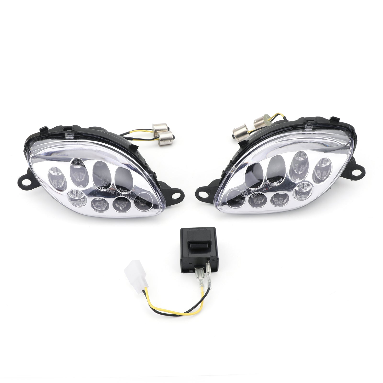 Front Turn Signals For Suzuki Hayabusa GSXR1300 (1999-2007) 2 Color