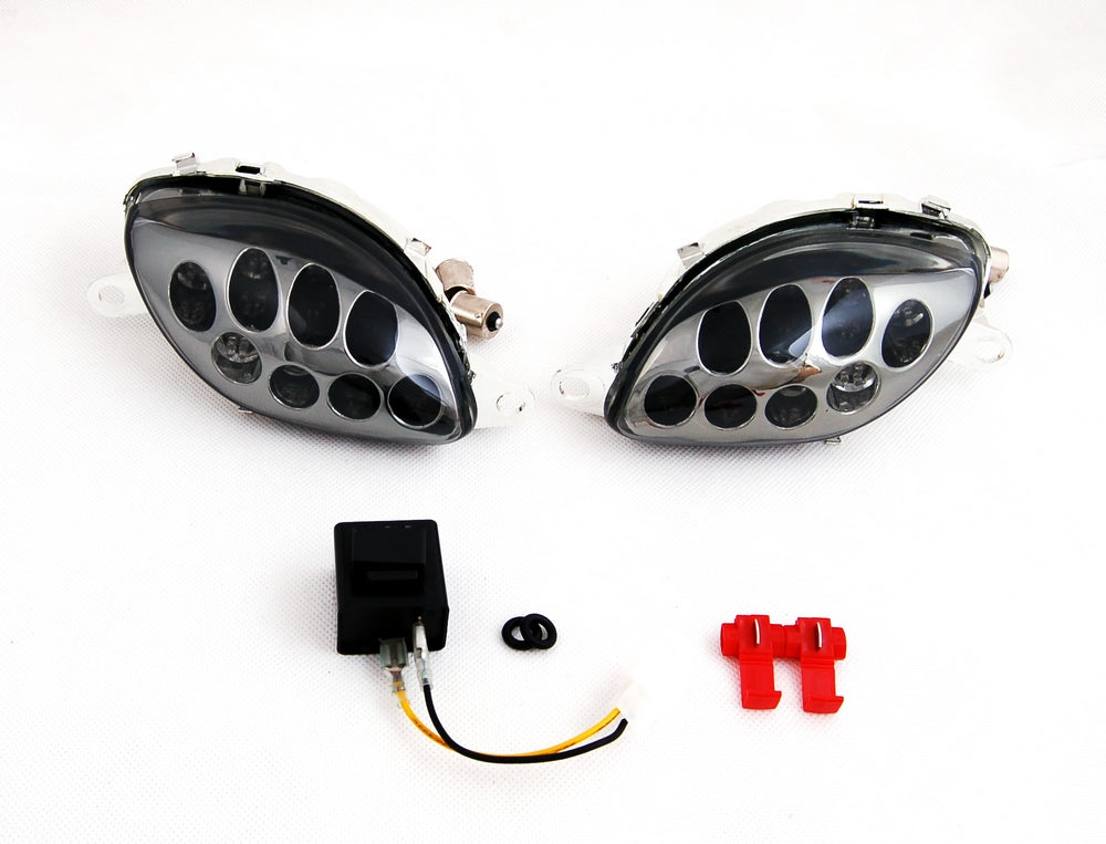 Front Turn Signals For Suzuki Hayabusa GSXR1300 (1999-2007) 2 Color