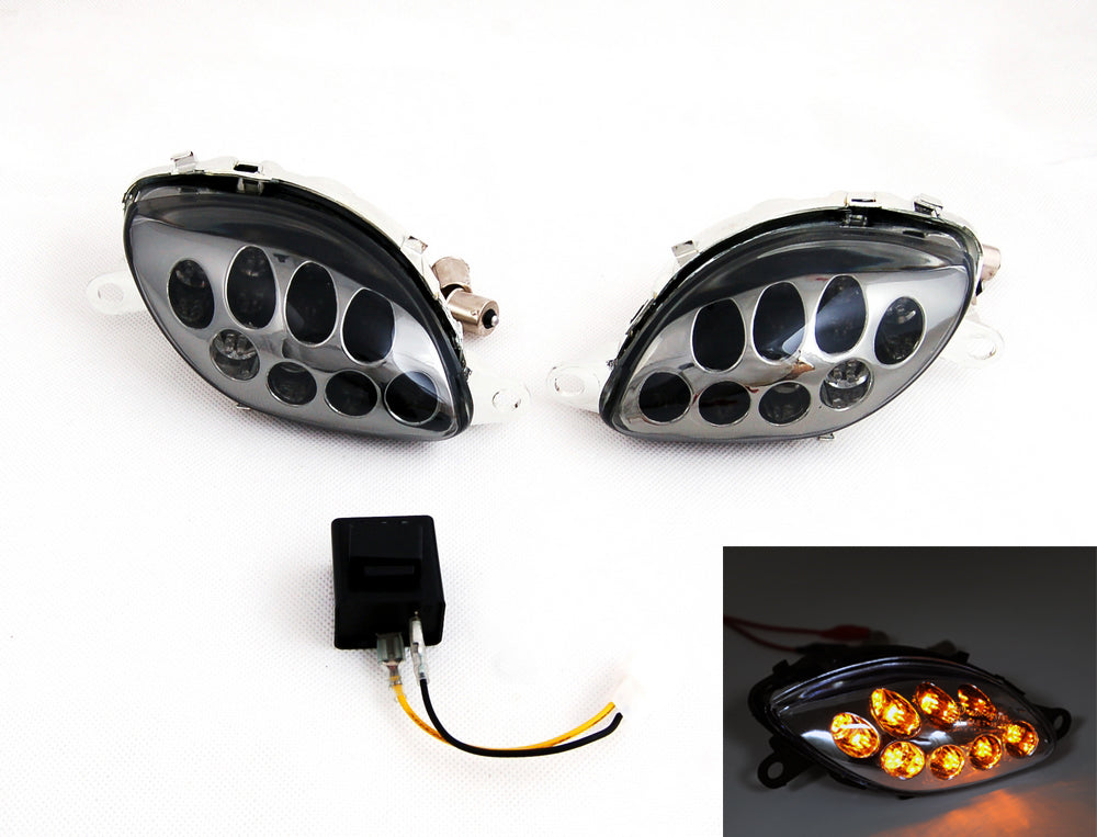 Front Turn Signals For Suzuki Hayabusa GSXR1300 (1999-2007) 2 Color