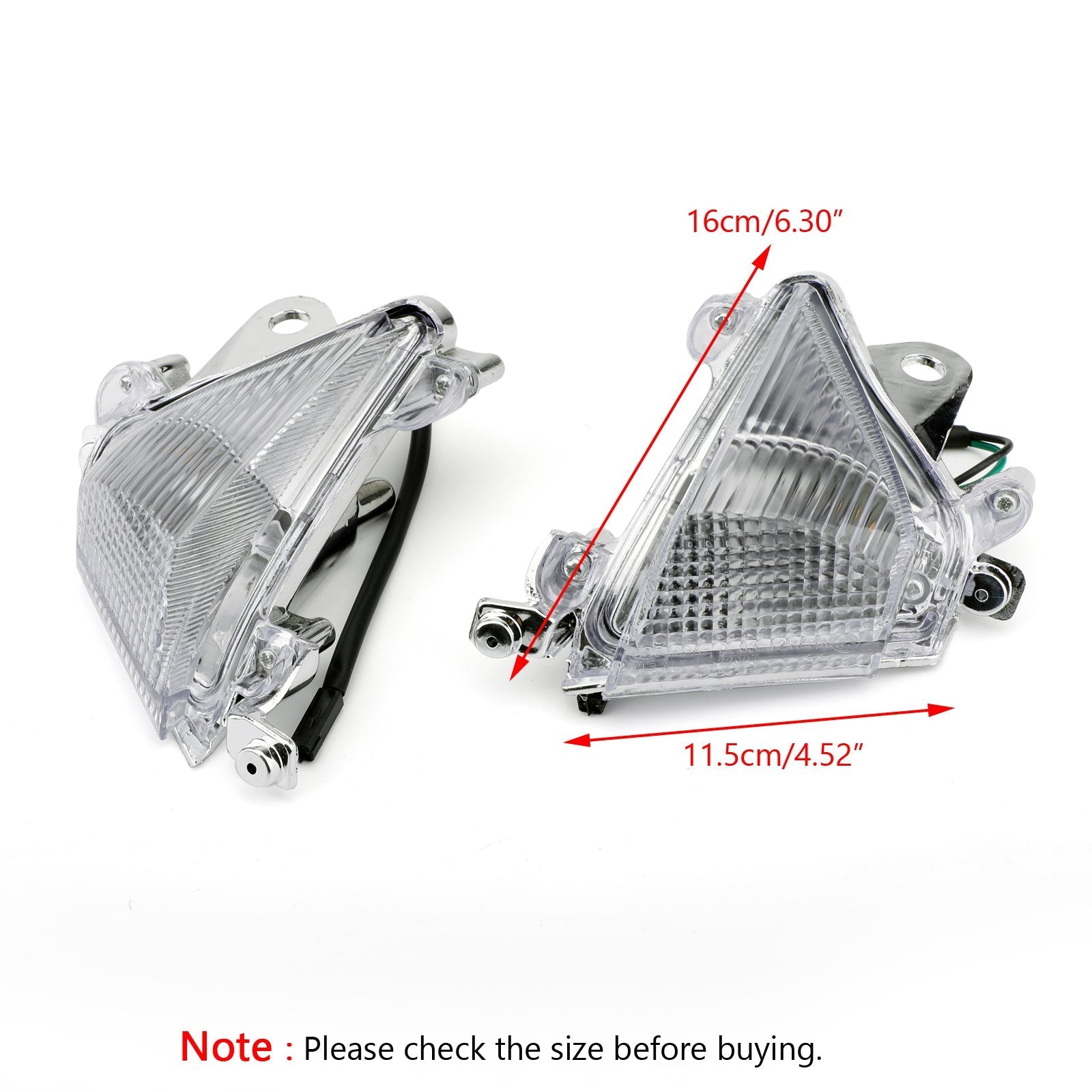 Front Turn Signals For Lens Kawasaki ZX10R (04-2005)