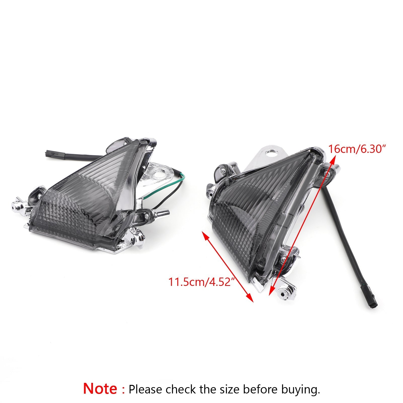 Front Turn Signals For Lens Kawasaki ZX10R (04-2005)