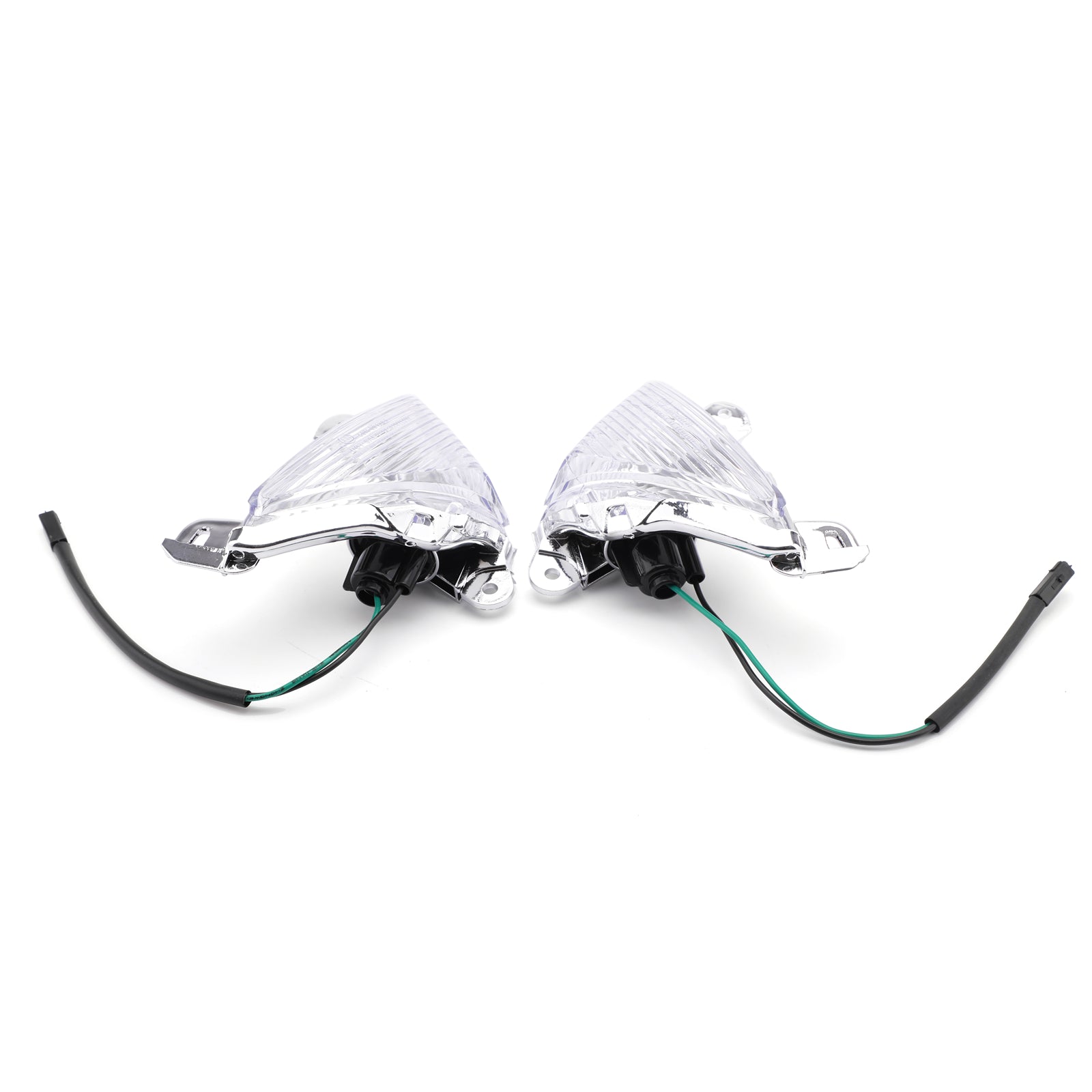 Front Turn Signals lens for Kawasaki ZX14R ZX10R ZX636/ZX6R Ninja 650F Concours