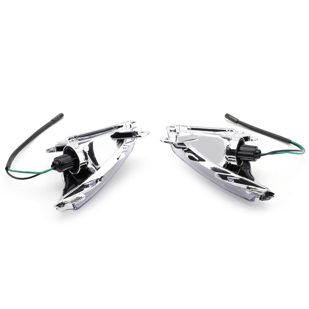Front Turn Signals lens for Kawasaki ZX14R ZX10R ZX636/ZX6R Ninja 650F Concours