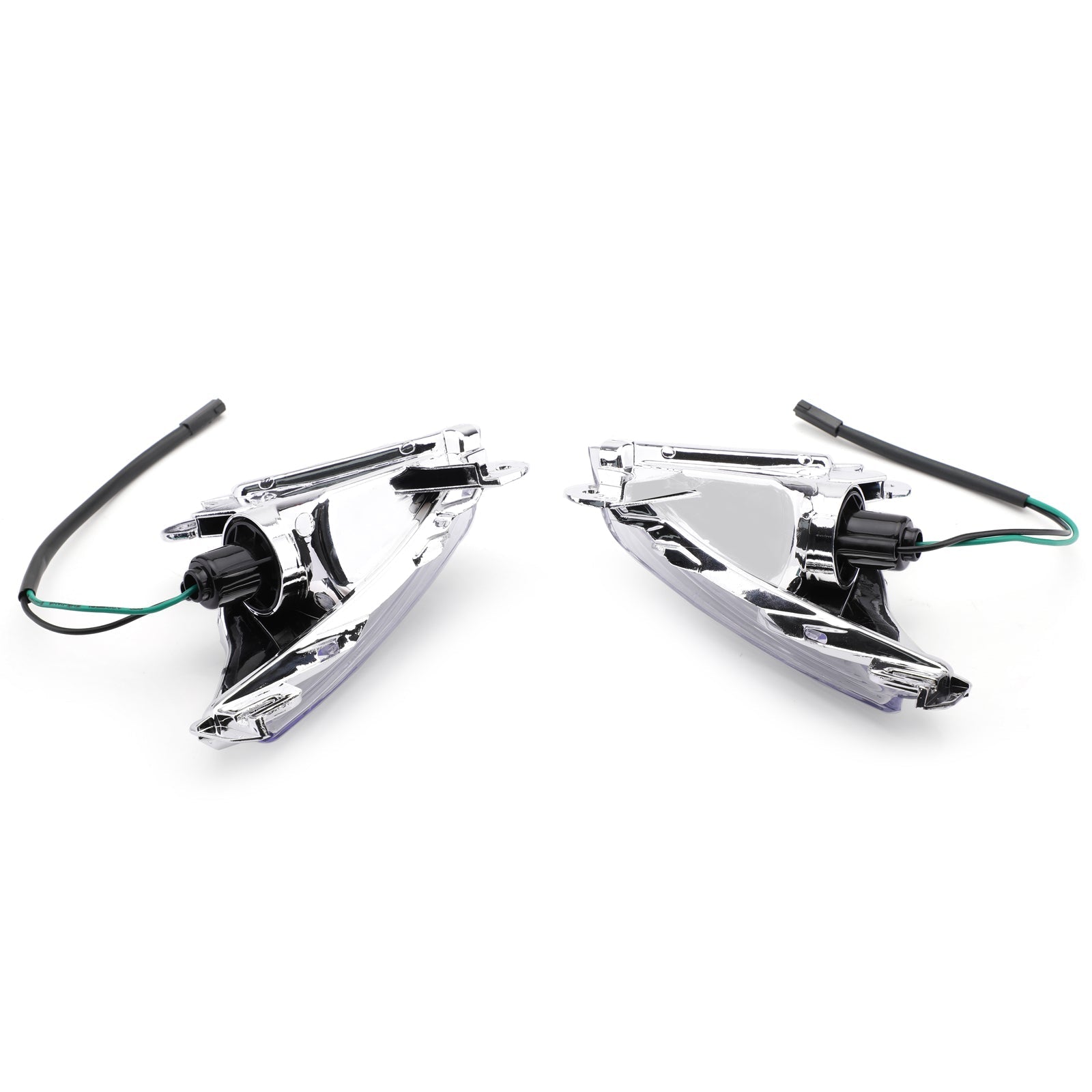 Front Turn Signals lens for Kawasaki ZX14R ZX10R ZX636/ZX6R Ninja 650F Concours