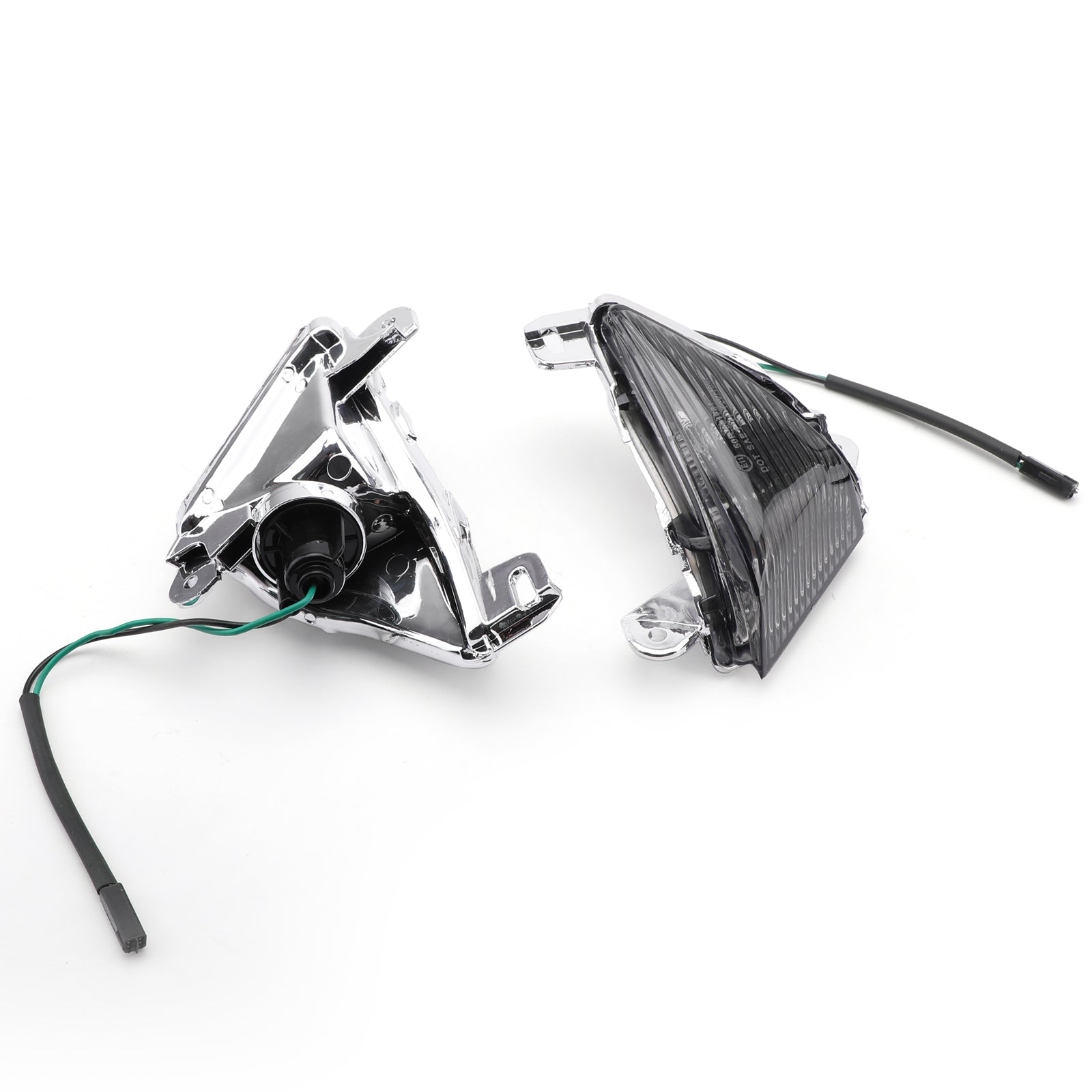 Front Turn Signals lens for Kawasaki ZX14R ZX10R ZX636/ZX6R Ninja 650F Concours